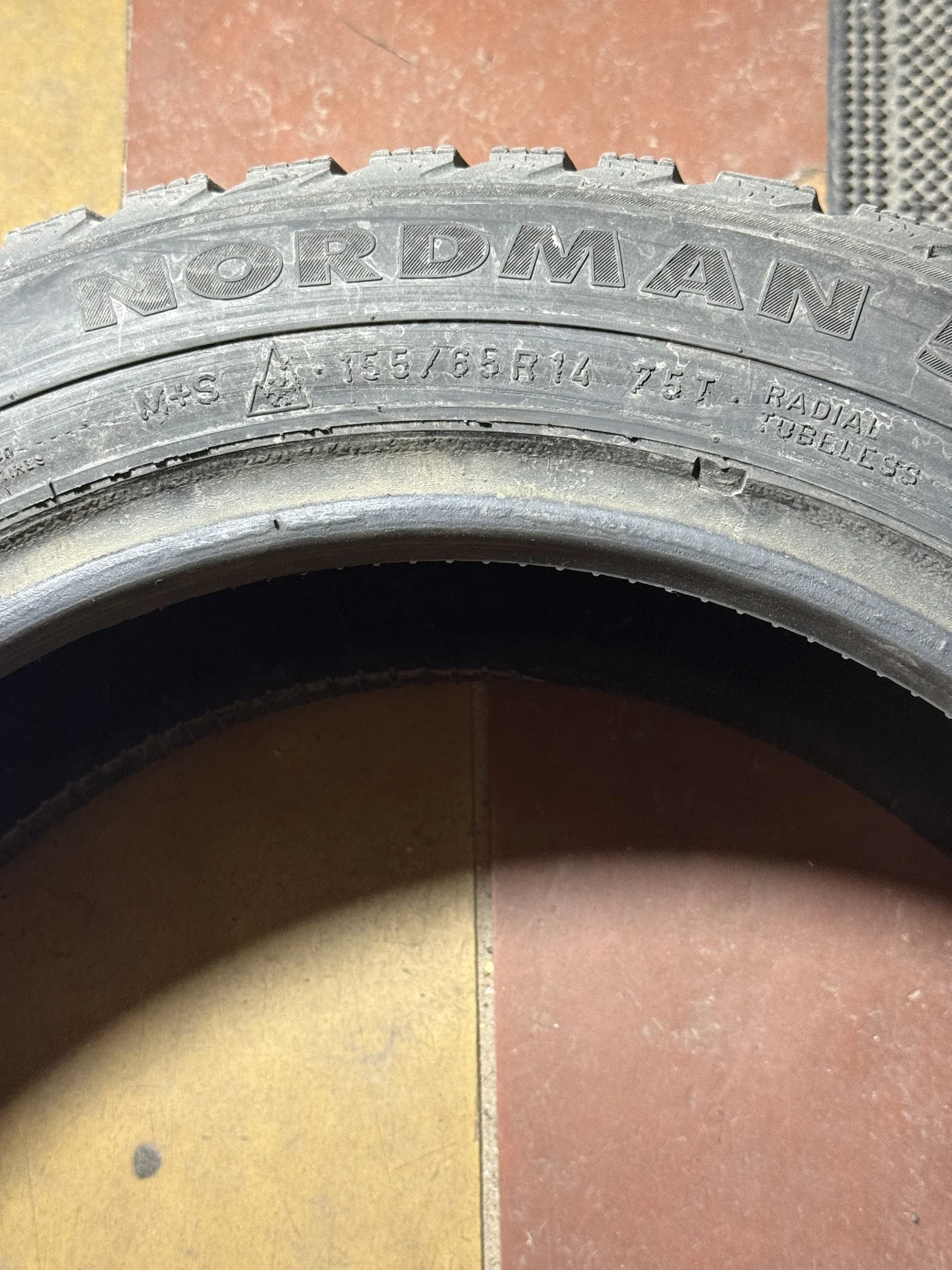 Зимняя резина Nordman 5 155/65 R14 - миниатюра 4