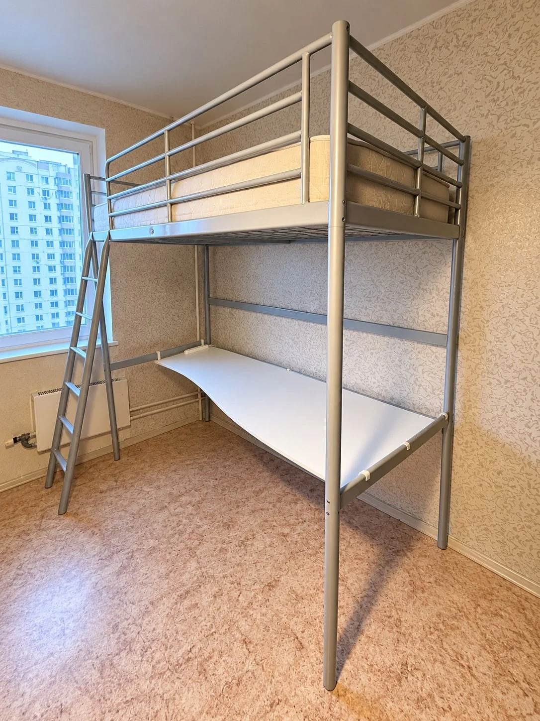 Кровать чердак 90×200 Сварта IKEA - миниатюра 2