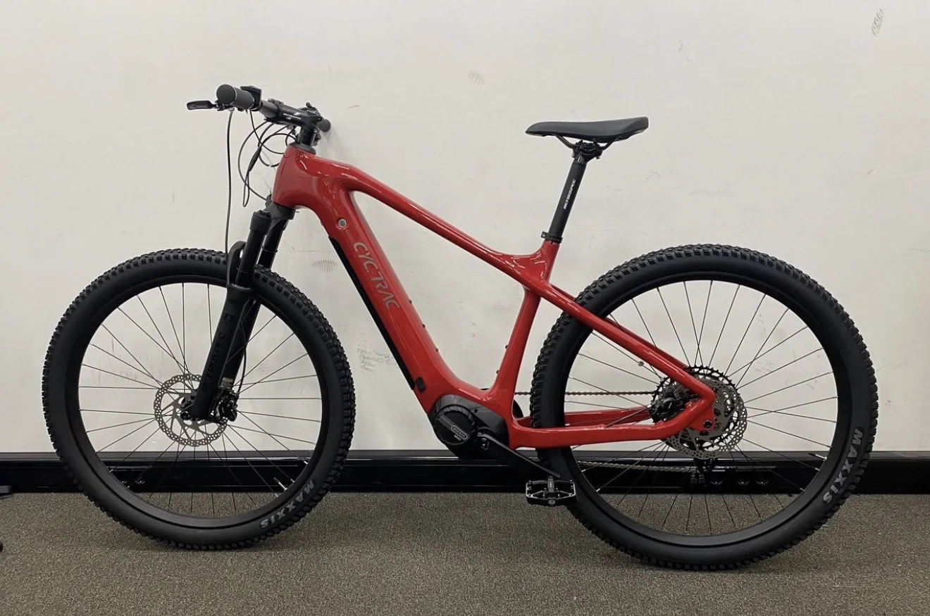 Cyctrac EM8 карбоновый электровелосипед 500w - миниатюра 2