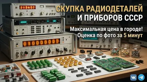 Деньги за старый хлам: Приборы и радиодетали СССР