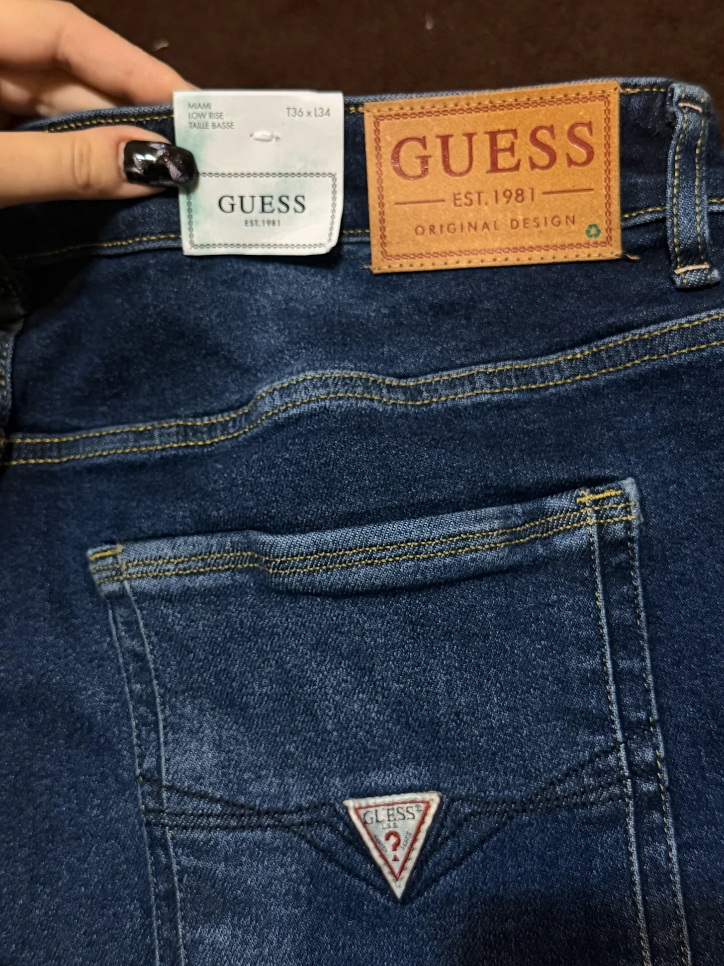 Джинсы мужские Guess - миниатюра 4