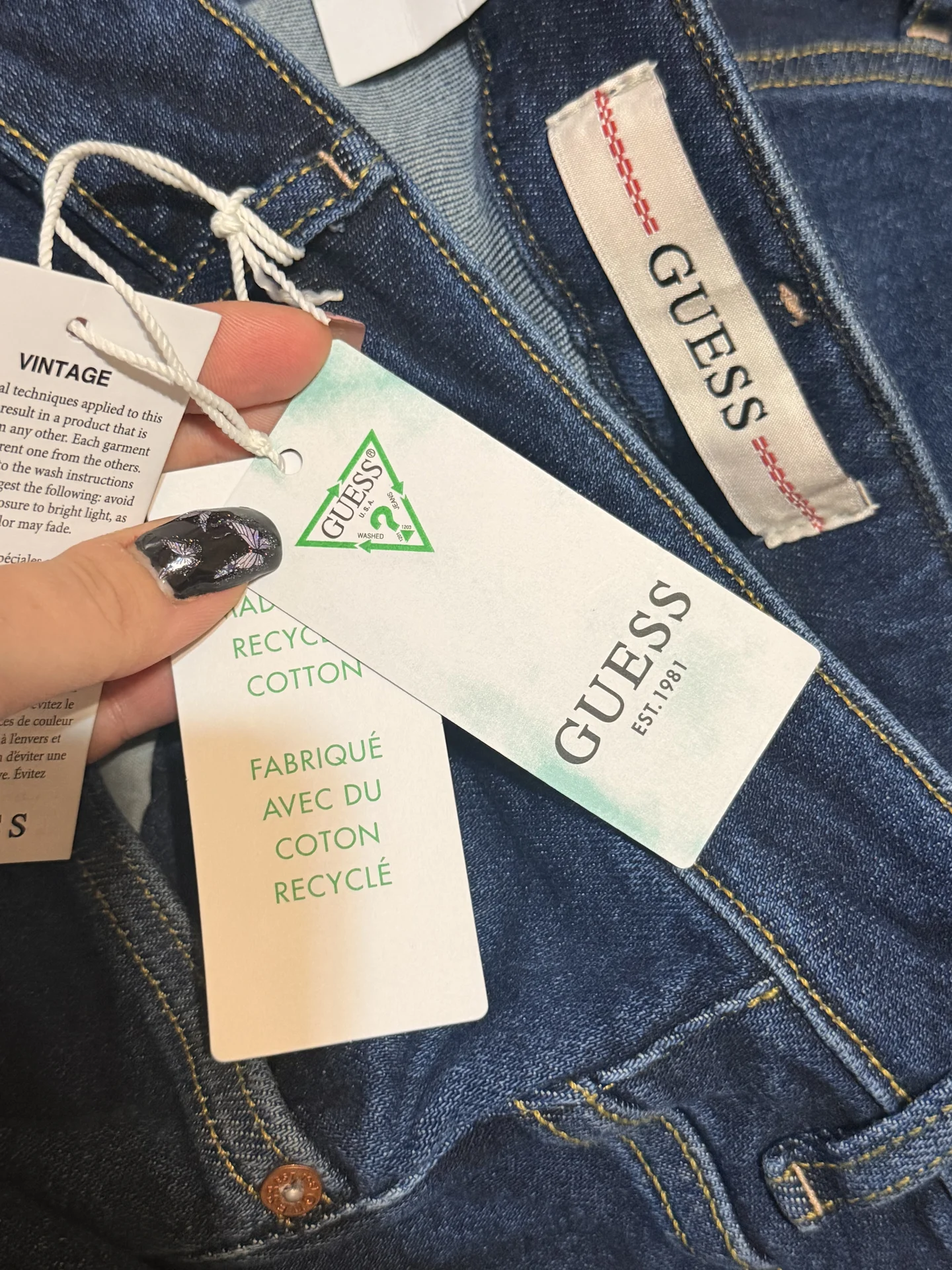 Джинсы мужские Guess - миниатюра 5