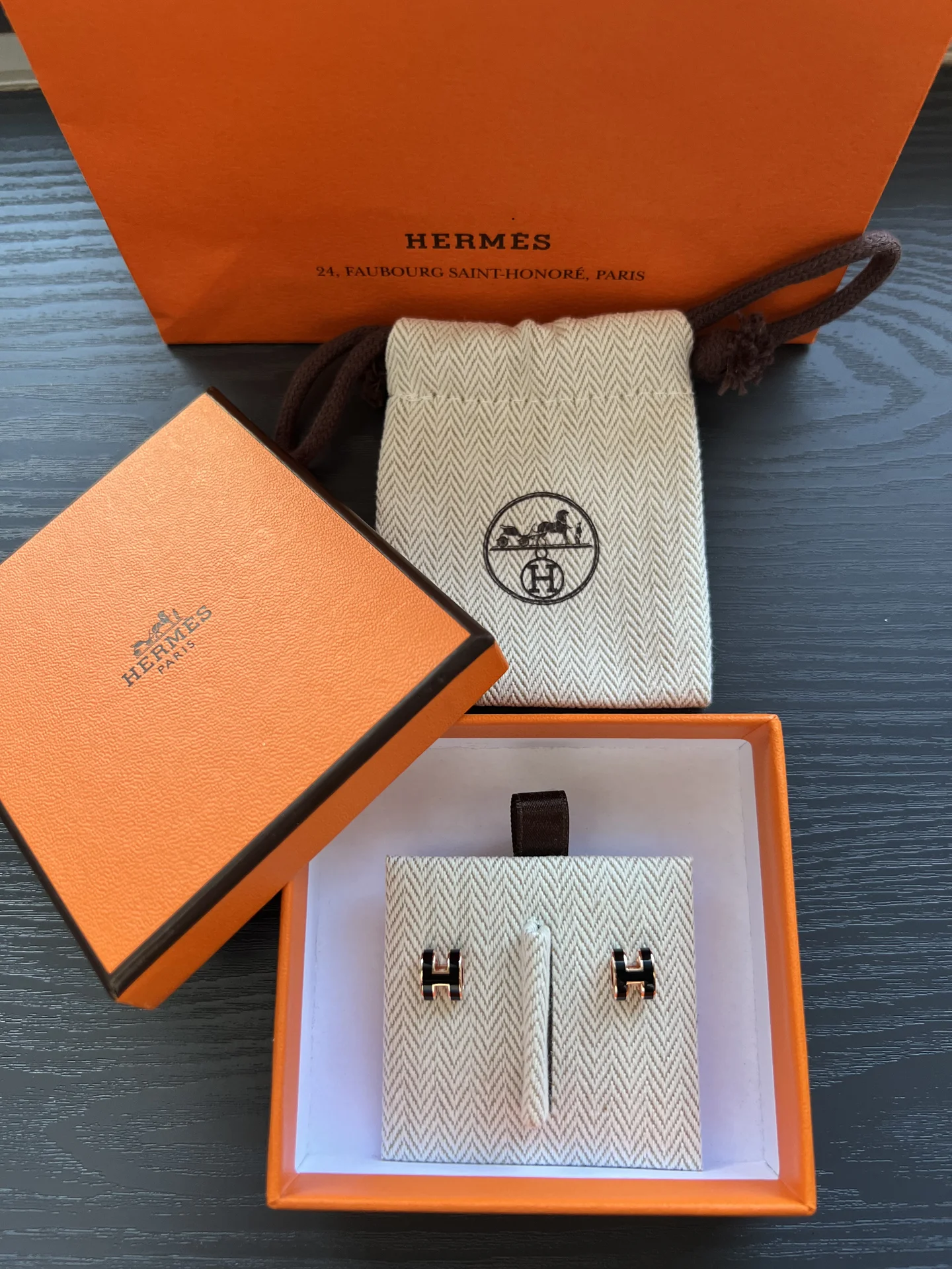 Hermes серьги - изображение 1
