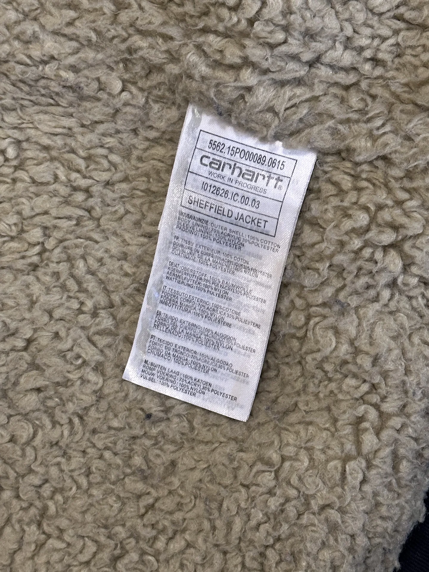 Куртка Carhartt Sheffield Jacket - миниатюра 9