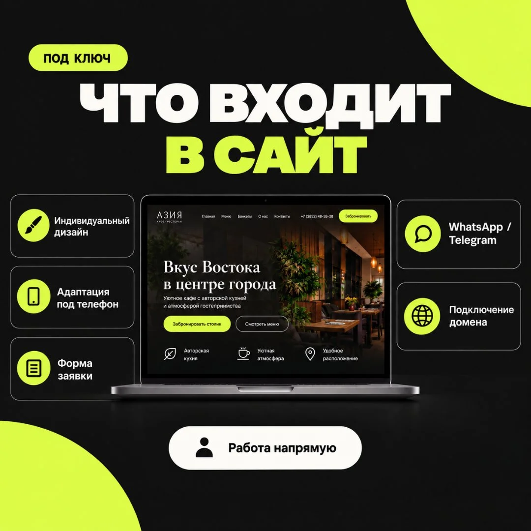 Сайты под ключ: визитка, лендинг, магазин - миниатюра 3