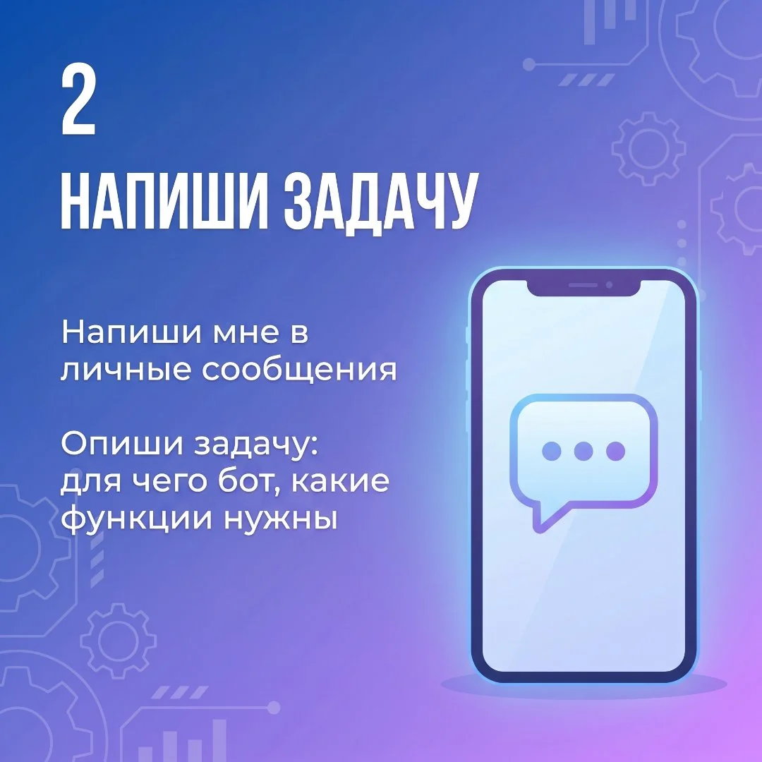 Чат - бот под ключ - миниатюра 3