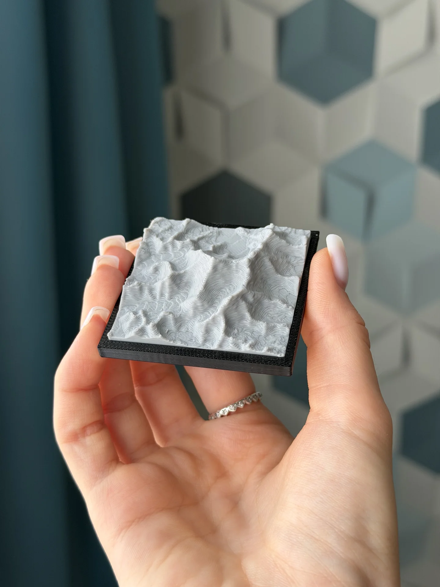 Эверест. Модель Эвереста на 3D принтере - миниатюра 5