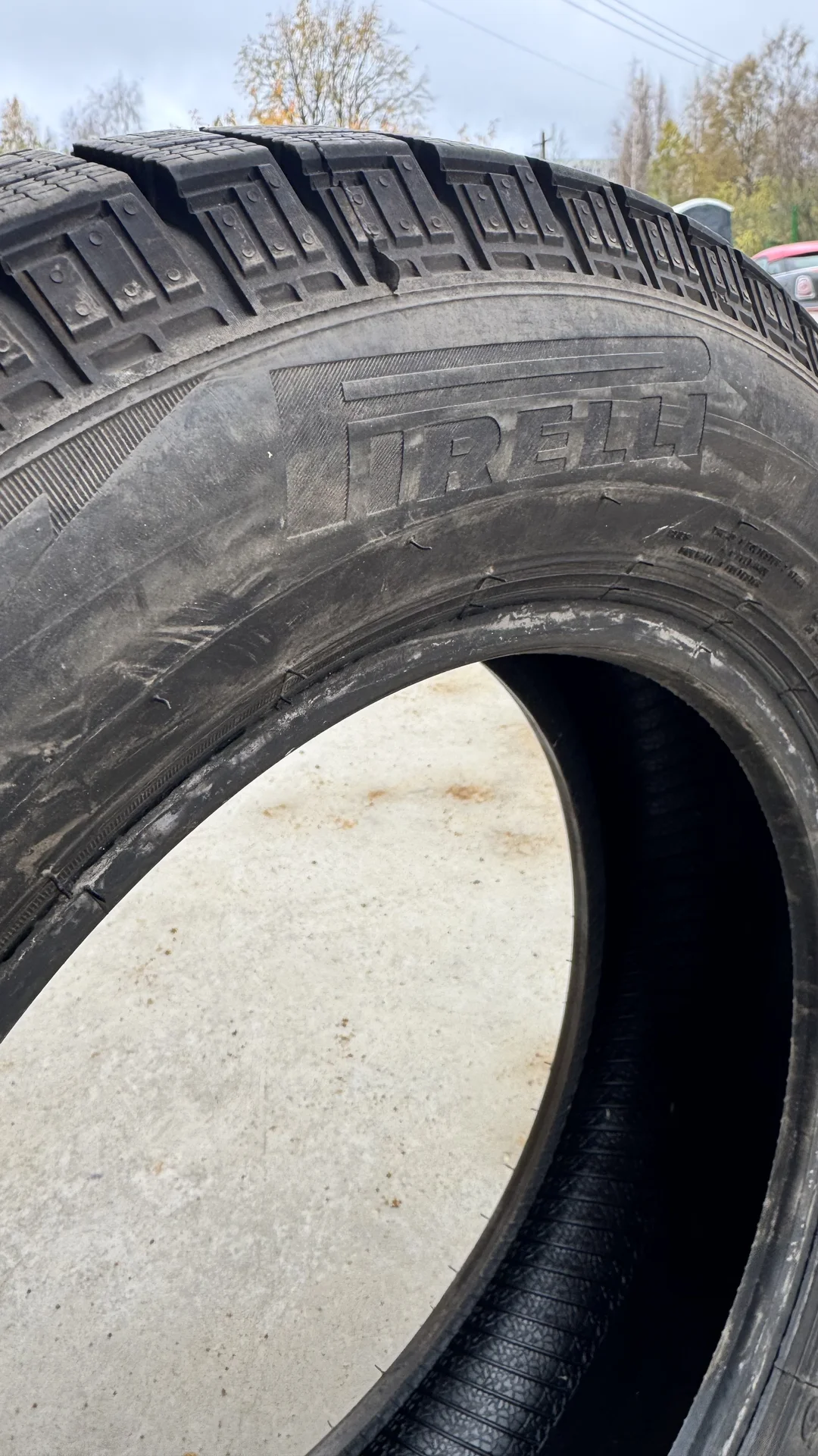 шины зима Pirelli 175/65 r17 бу - миниатюра 2