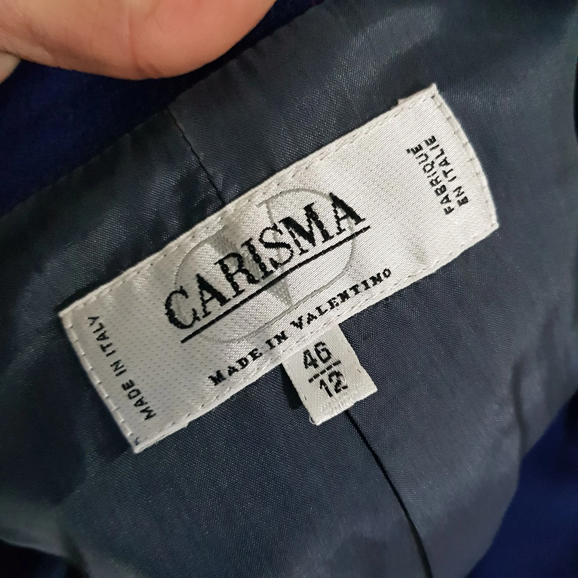 Шерстяной пиджак Carisma Valentino 46 - миниатюра 4