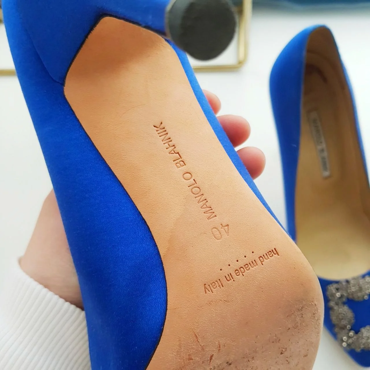 Туфли Manolo blahnik 39-40 ОРИГИНАЛ - миниатюра 4