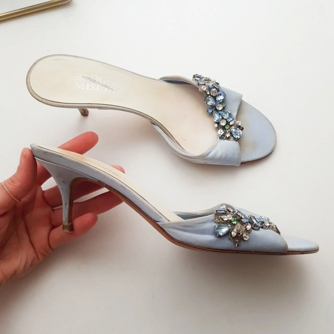 Мюли Badgley Mischka 35-35.5 - миниатюра 2