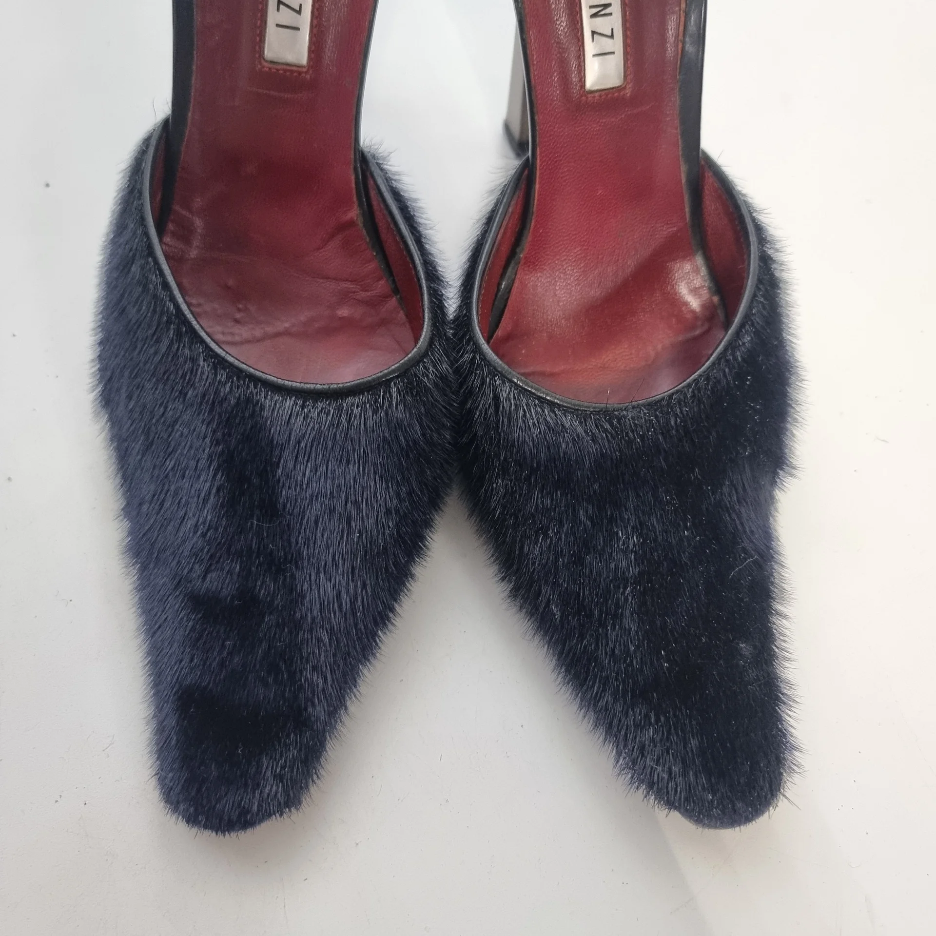 Меховые сюли Gianmarco lorenzi 36 - миниатюра 4