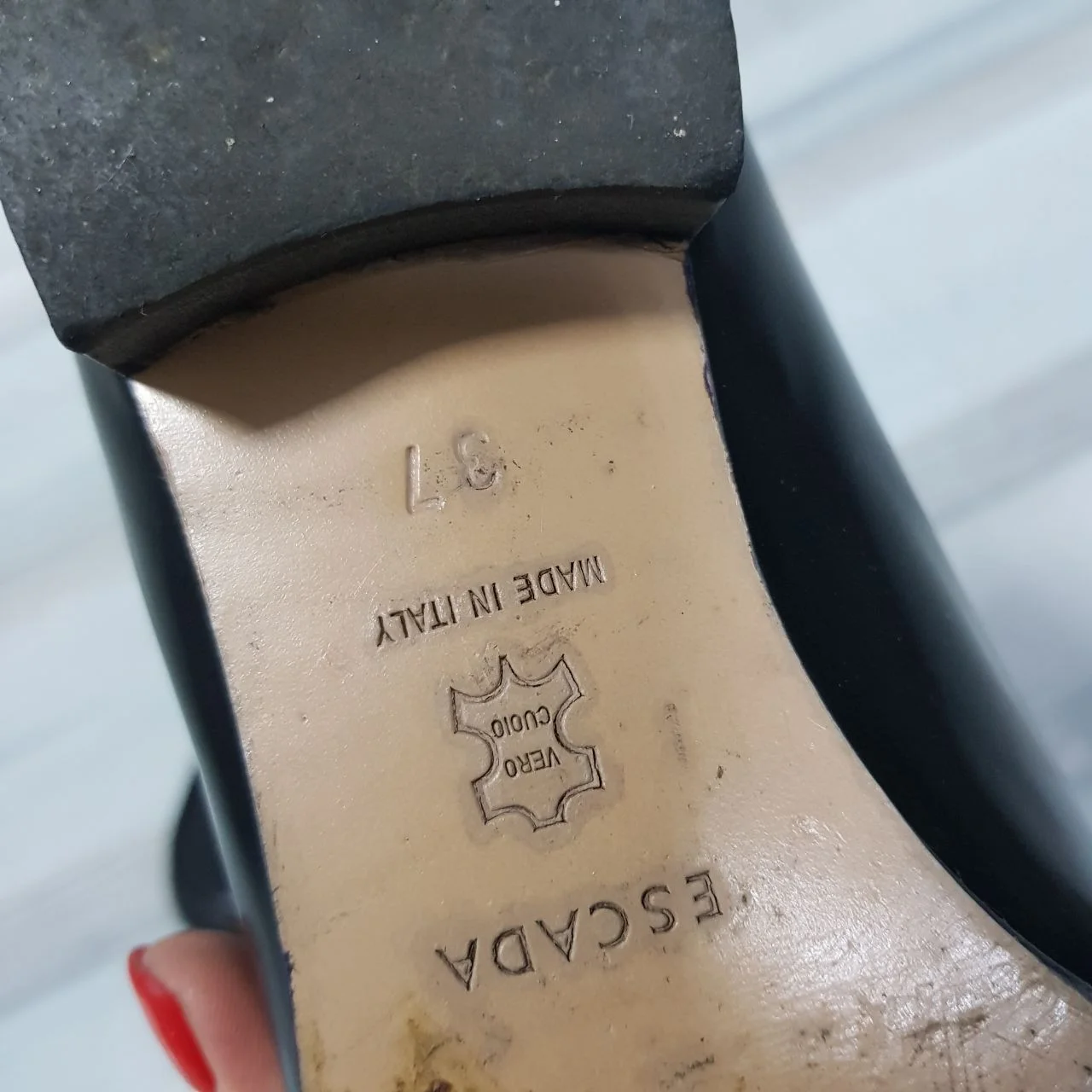 Лоферы Escada  36p италия оригинал - миниатюра 2