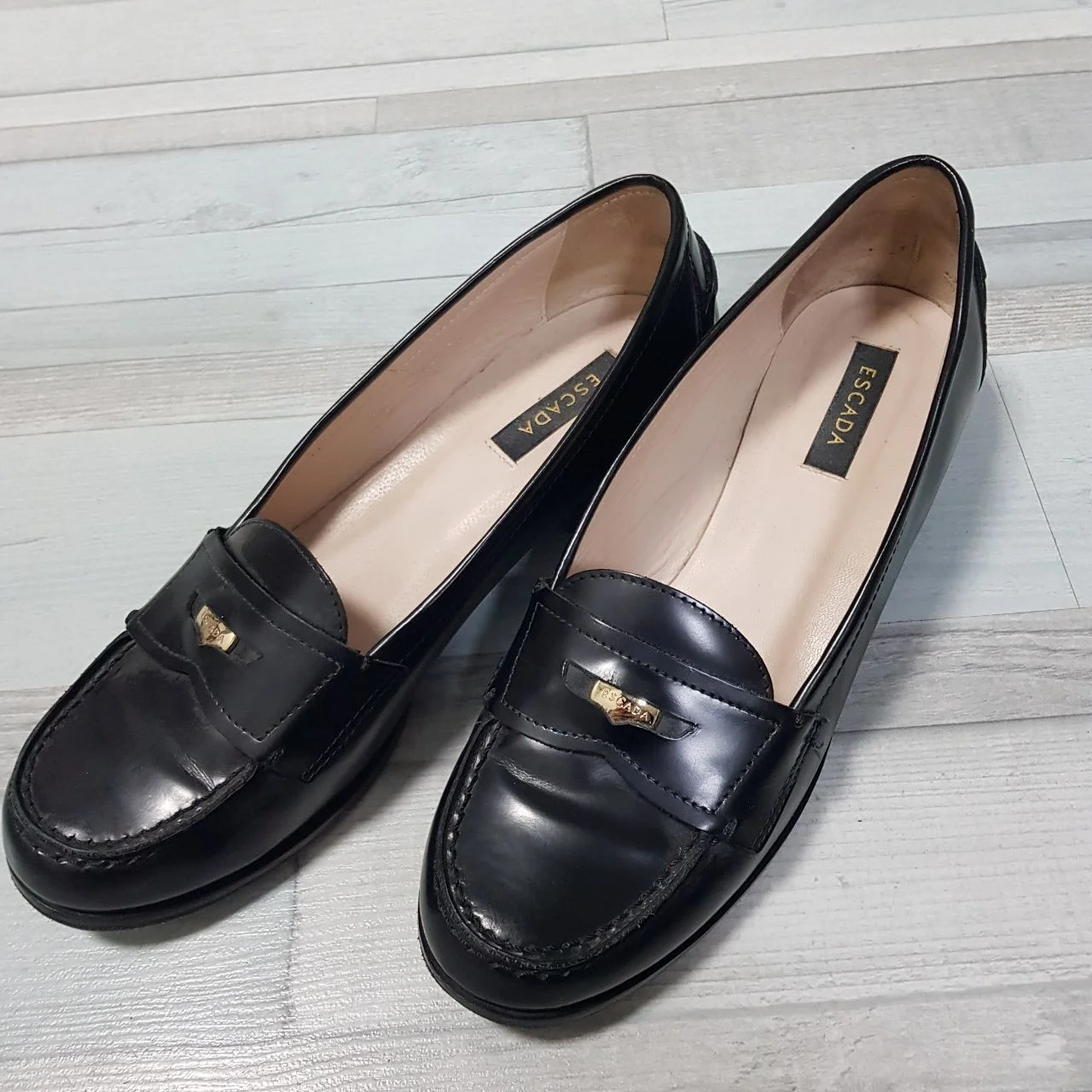 Лоферы Escada  36p италия оригинал - миниатюра 3