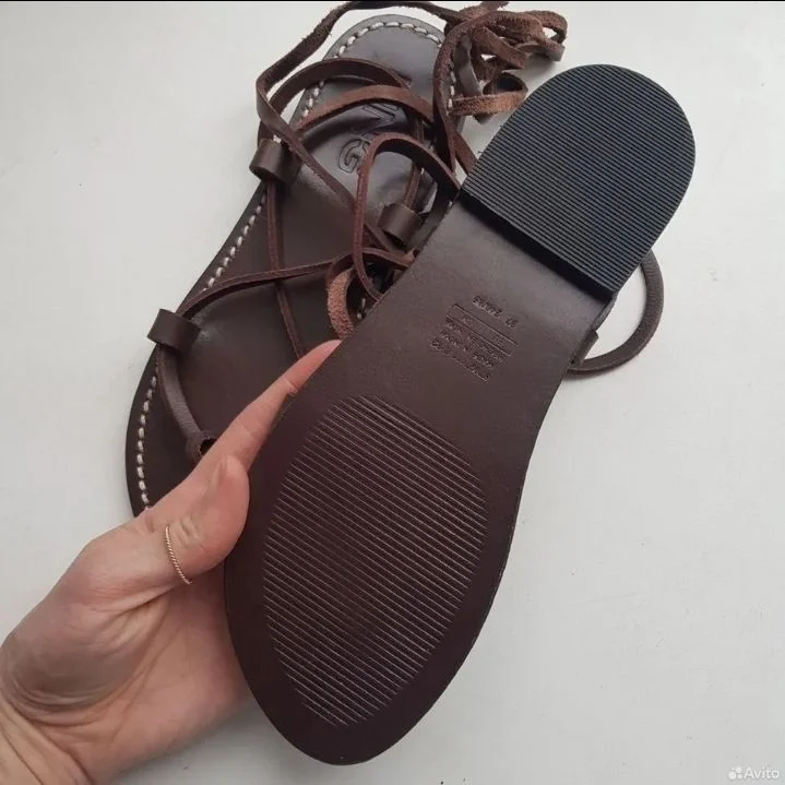 Кожаные сандали Mango 36-37 - миниатюра 2