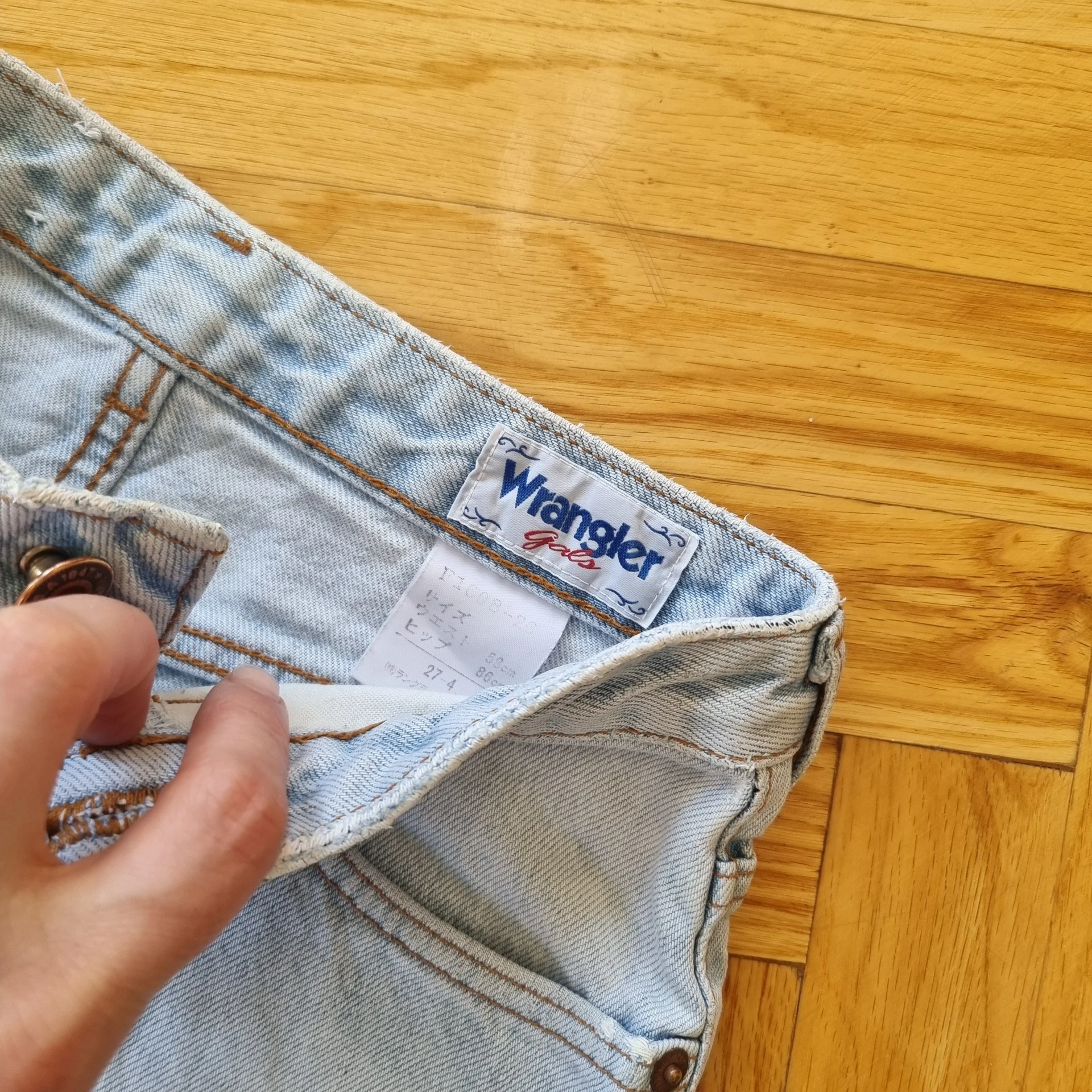 Джинсы Wrangler винтаж xs - миниатюра 3