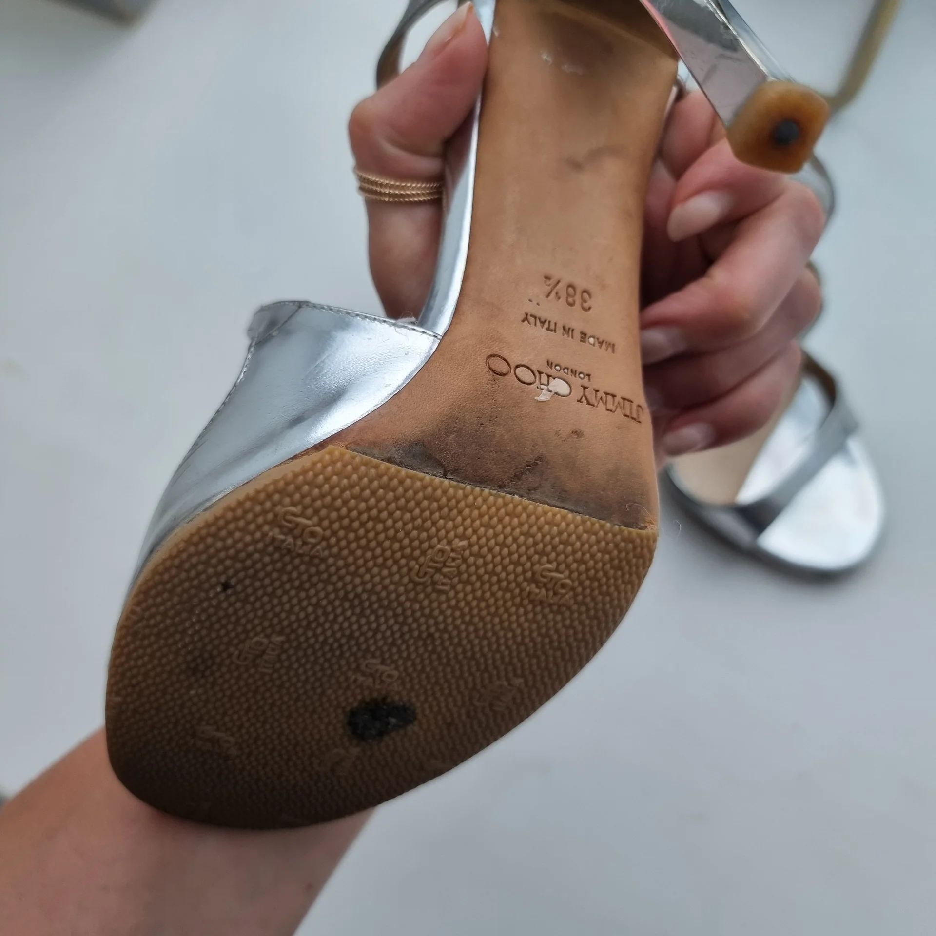 Босоножки Jimmy Choo 38 - миниатюра 3