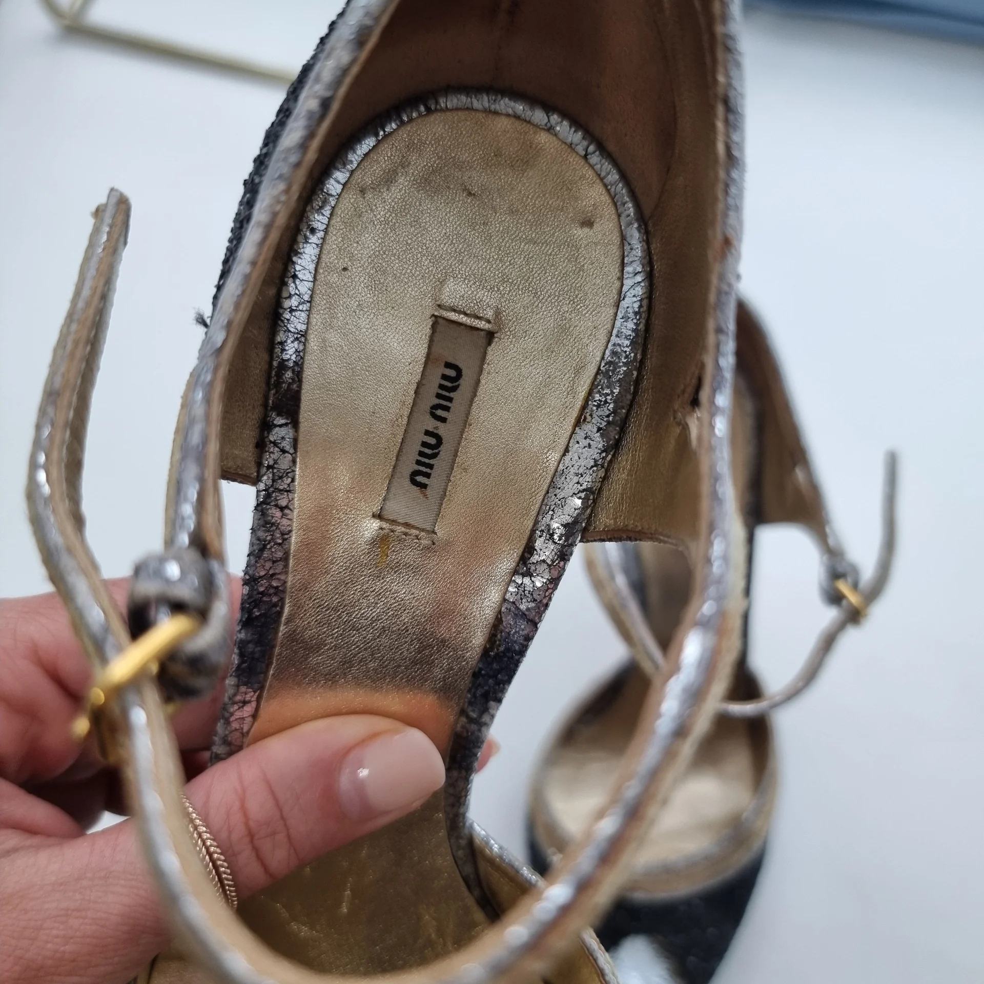 Туфельки Miu miu 37 - миниатюра 2