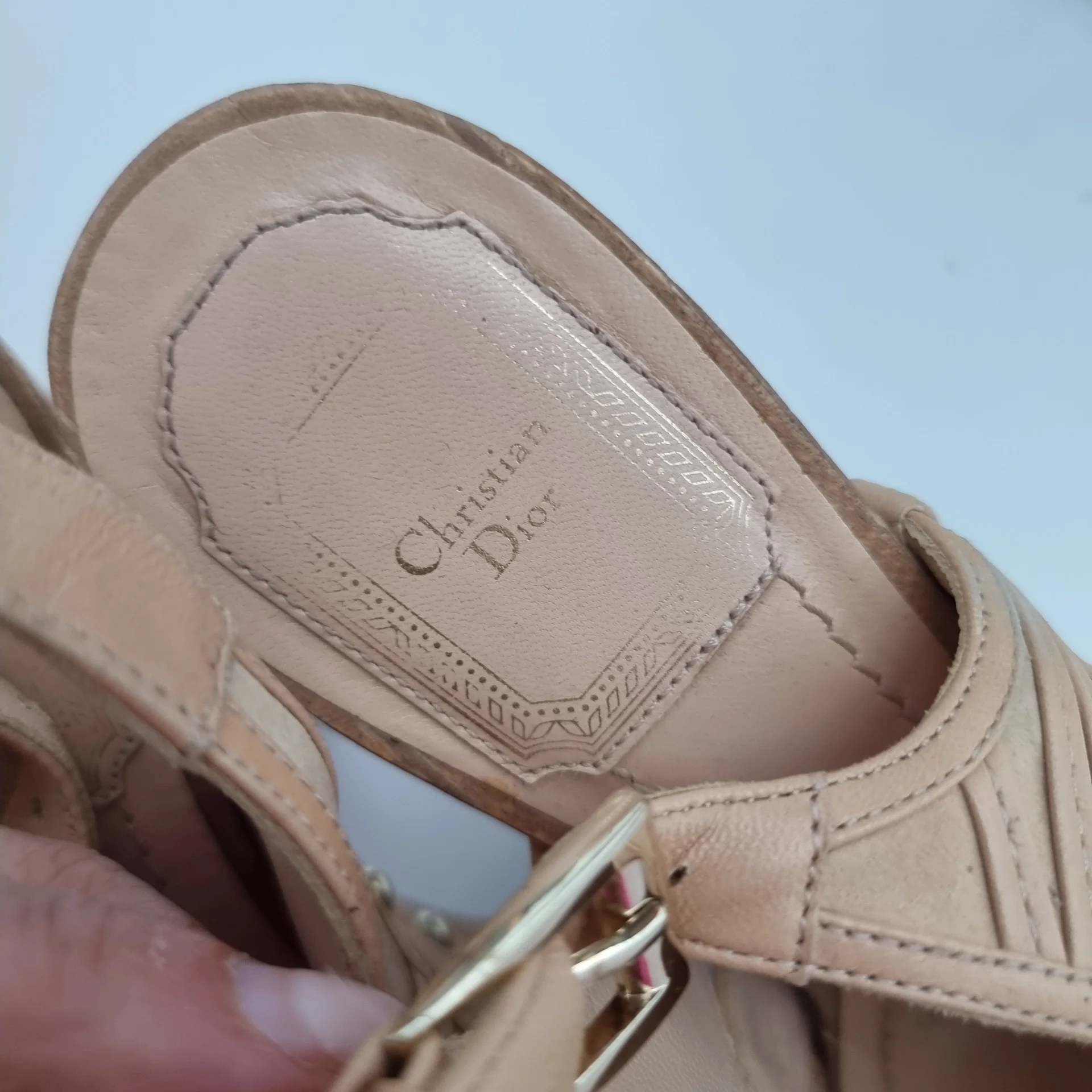 Босоножки Christian Dior 35 - миниатюра 3
