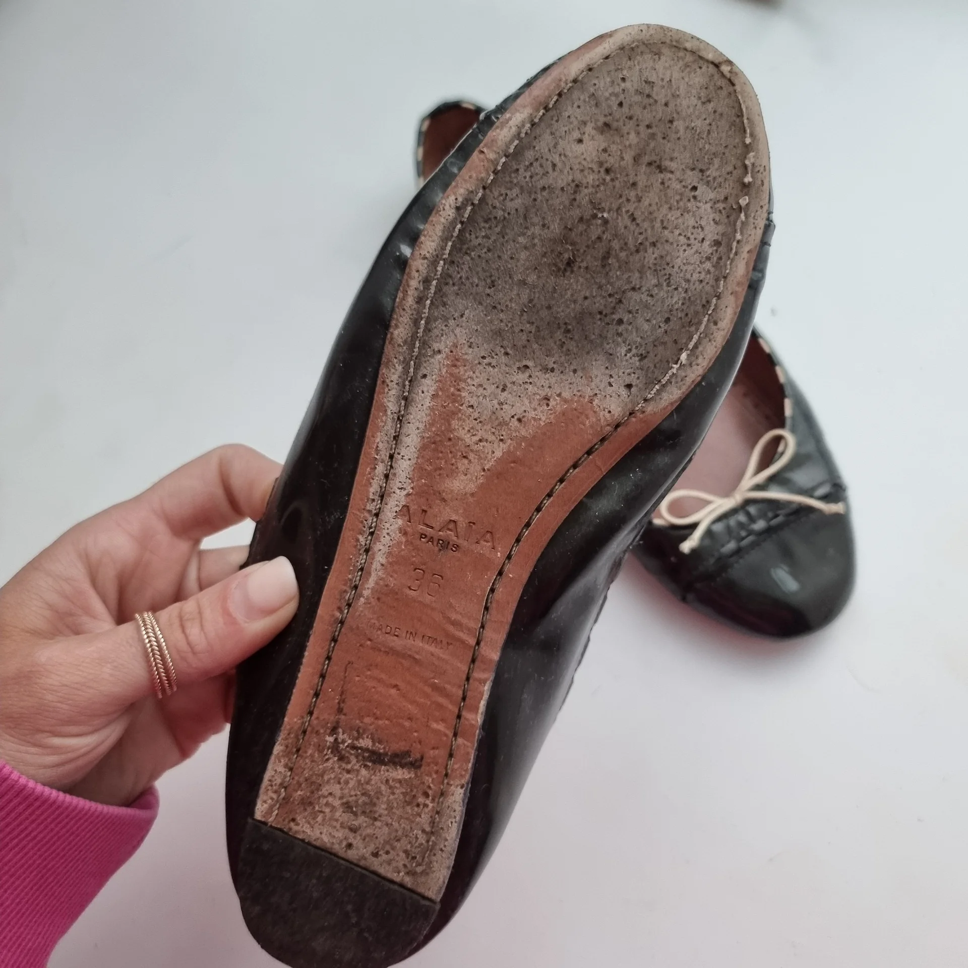 Балетки Alaia 35-35,5 - миниатюра 3