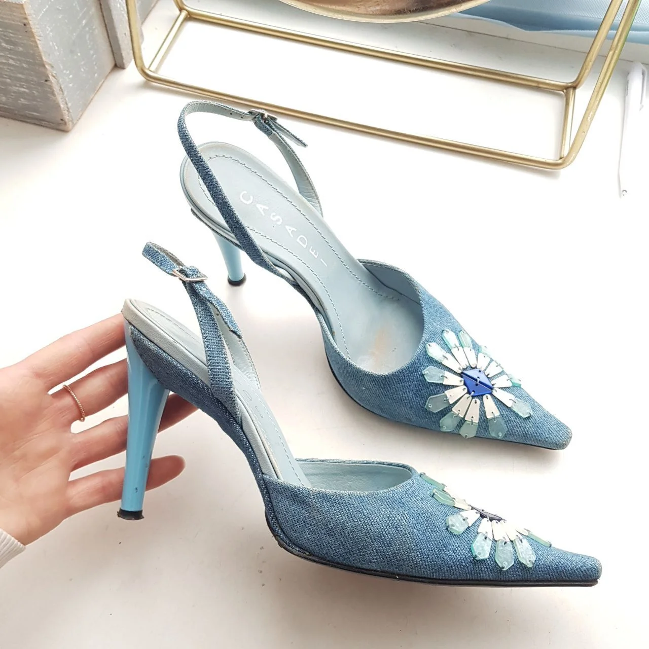 Слингбэки Casadei 36 - миниатюра 2