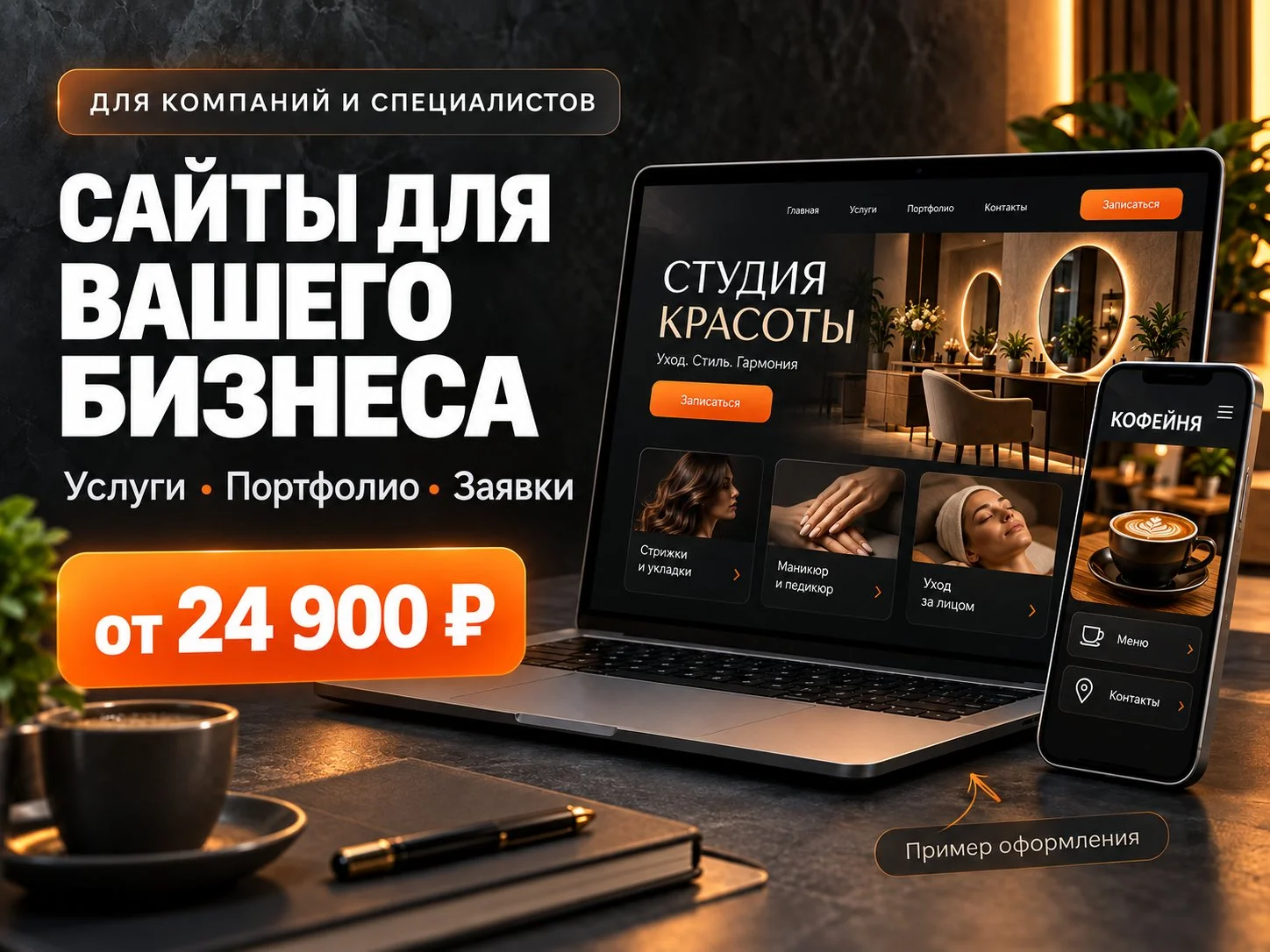 Создание сайтов для бизнеса и услуг - изображение 1