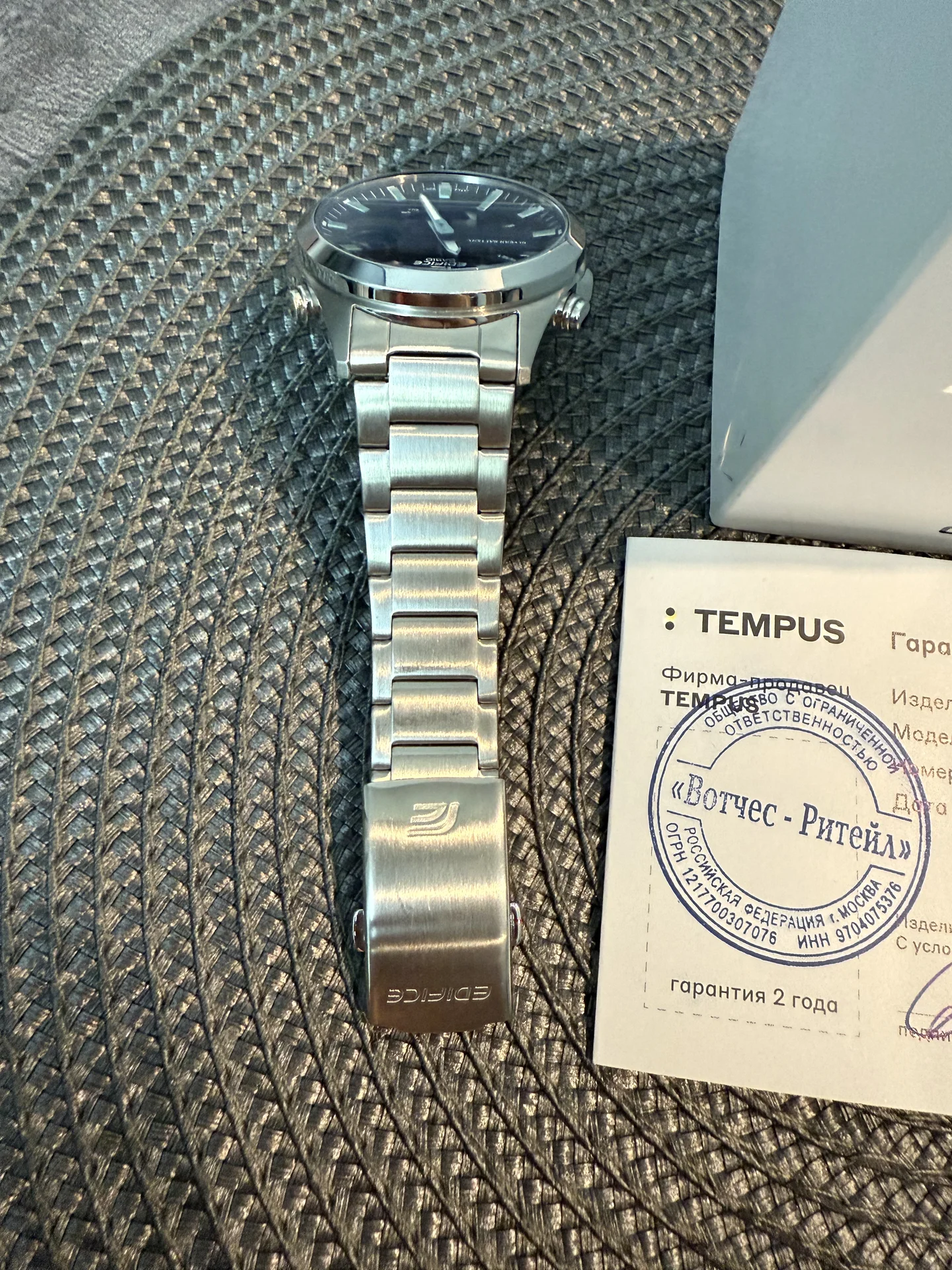 Наручные часы Casio Edifice EFV-C120D-1A - миниатюра 4