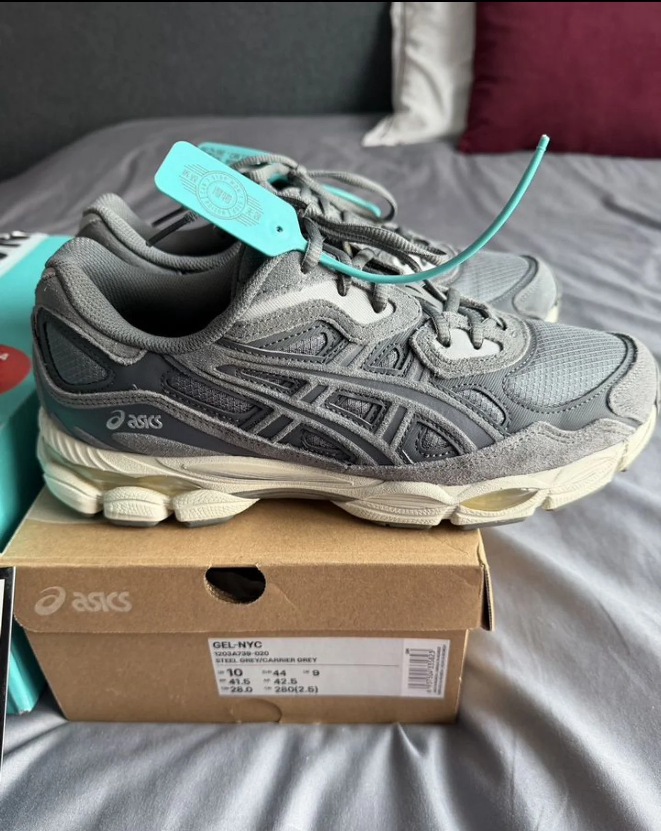Asics Gel NYC Gray - миниатюра 3