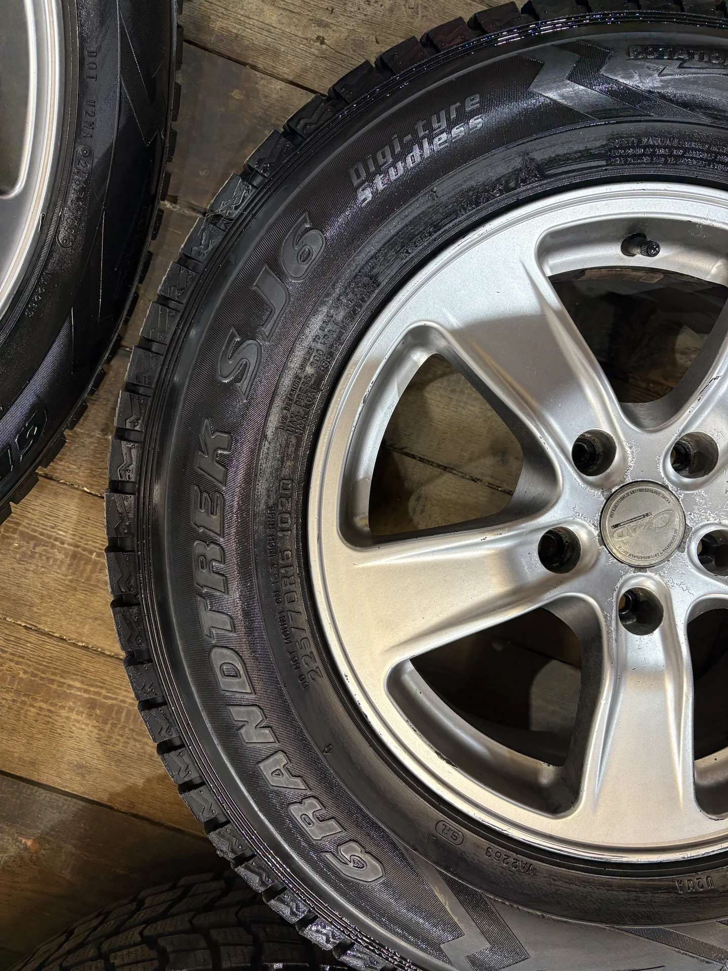 Колёса 225/70/R16 Dunlop Grandtrek SJ6 - миниатюра 5