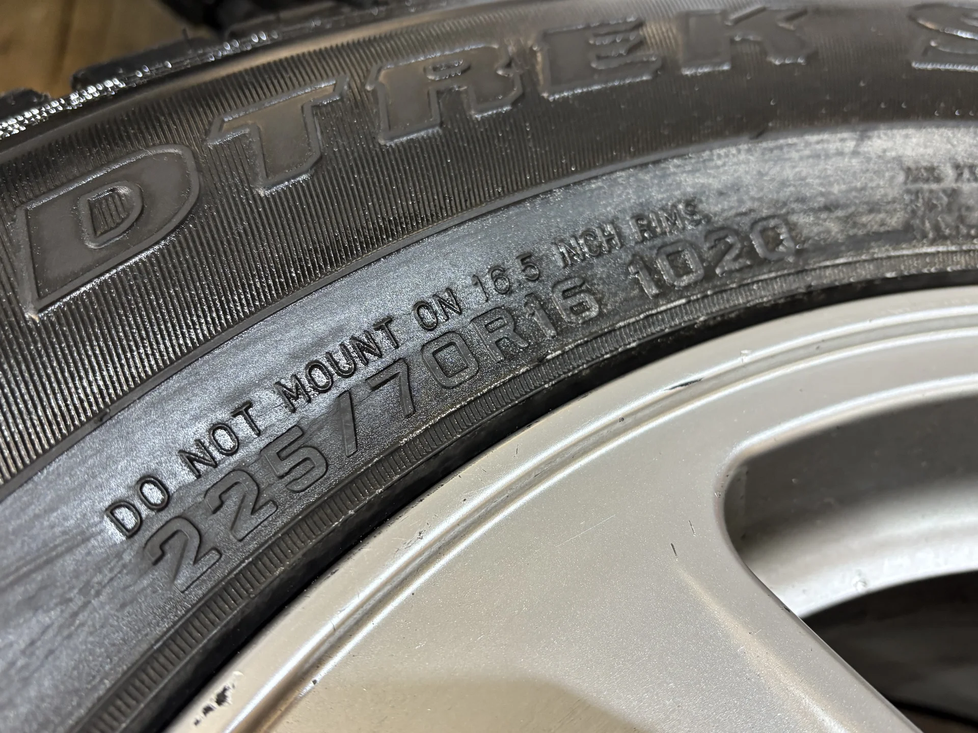 Колёса 225/70/R16 Dunlop Grandtrek SJ6 - миниатюра 6