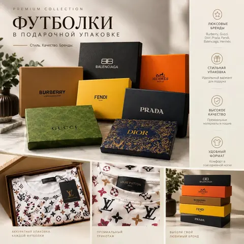 Футболка-сюрприз в подарочной коробке | Опт и розница