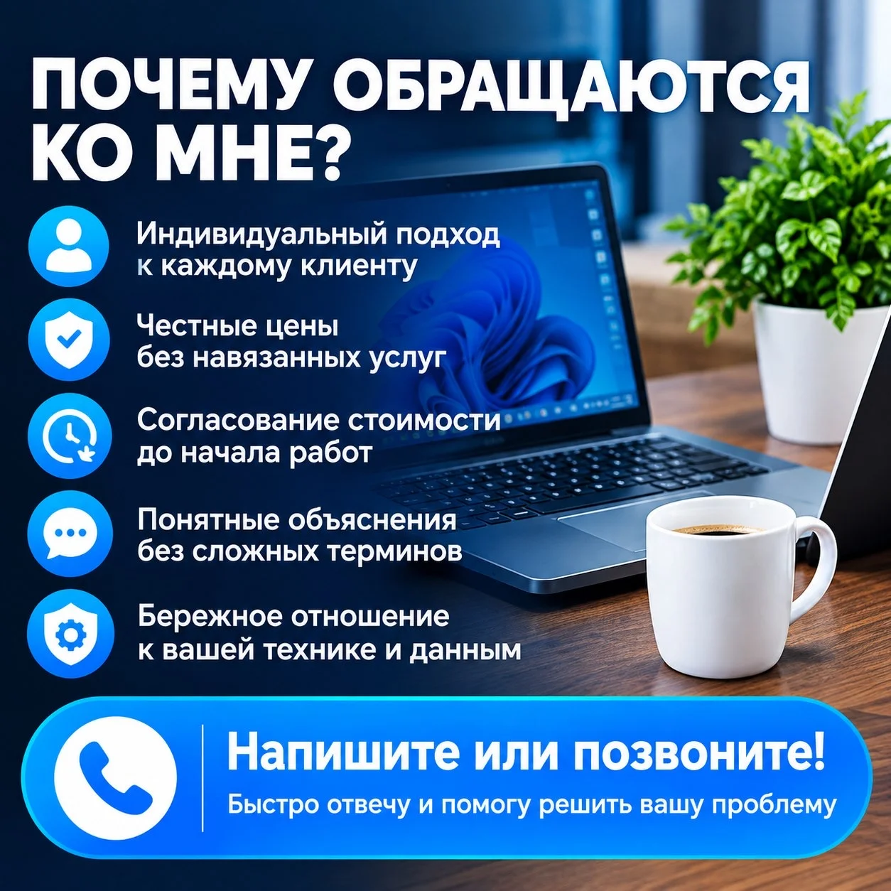 Ремонт компьютеров и ноутбуков с выездом на дом. - миниатюра 3