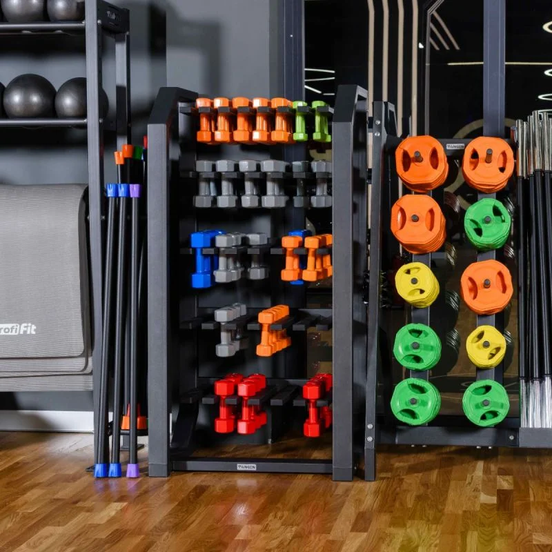 Гантель в виниловой оболочке, шестигранник PROFI-FIT 1 до 5 кг - миниатюра 4