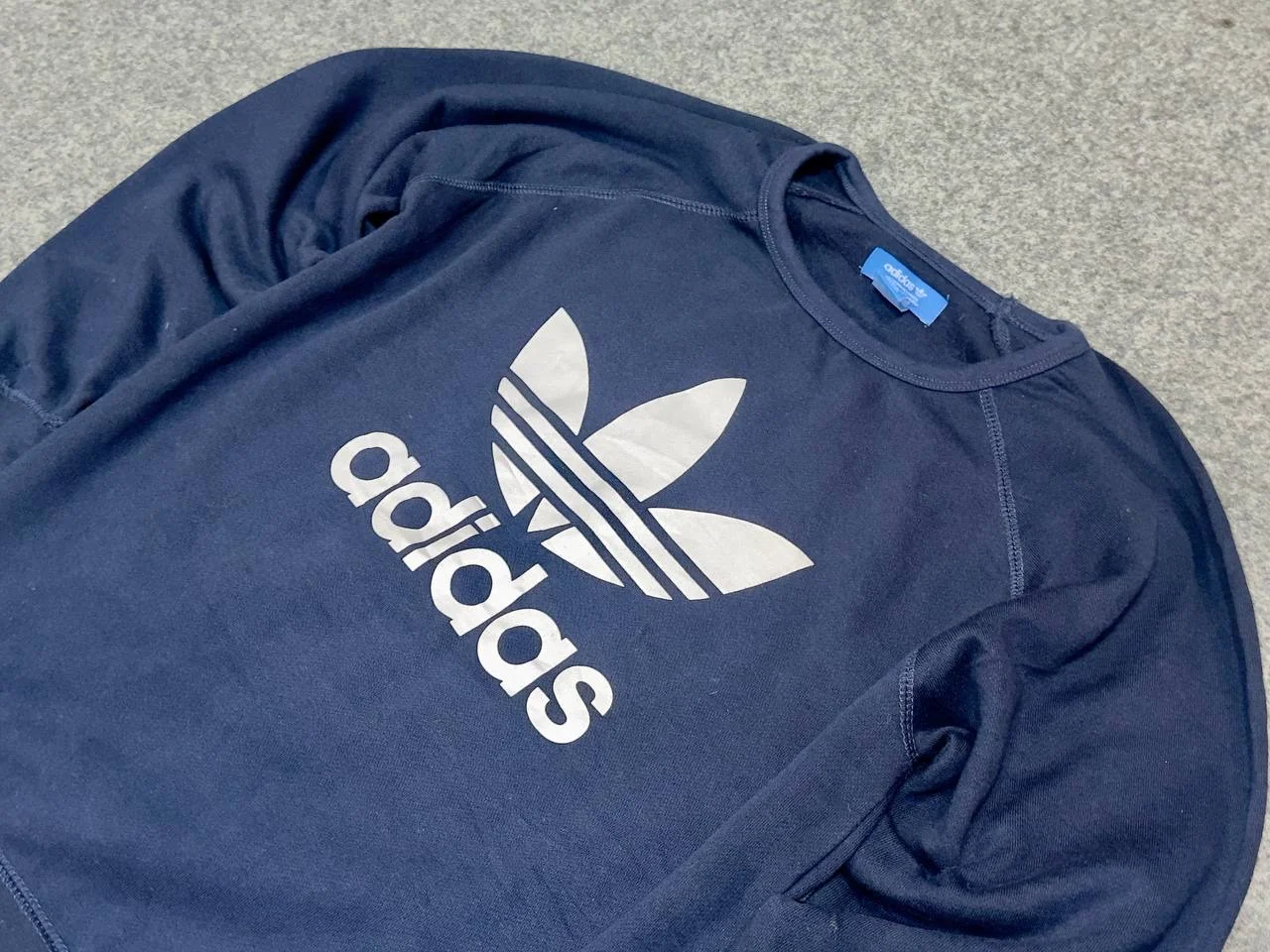 Adidas Originals Trefoil — винтажный свитшот - миниатюра 2