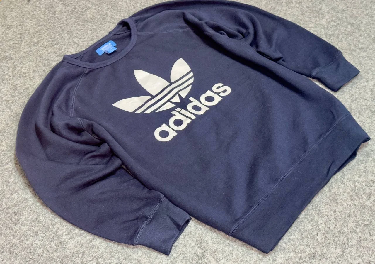 Adidas Originals Trefoil — винтажный свитшот - миниатюра 4