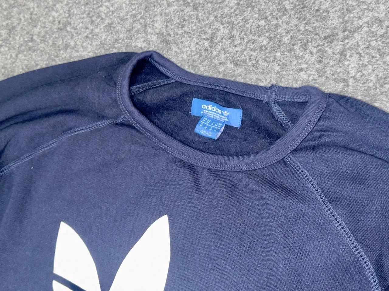 Adidas Originals Trefoil — винтажный свитшот - миниатюра 5