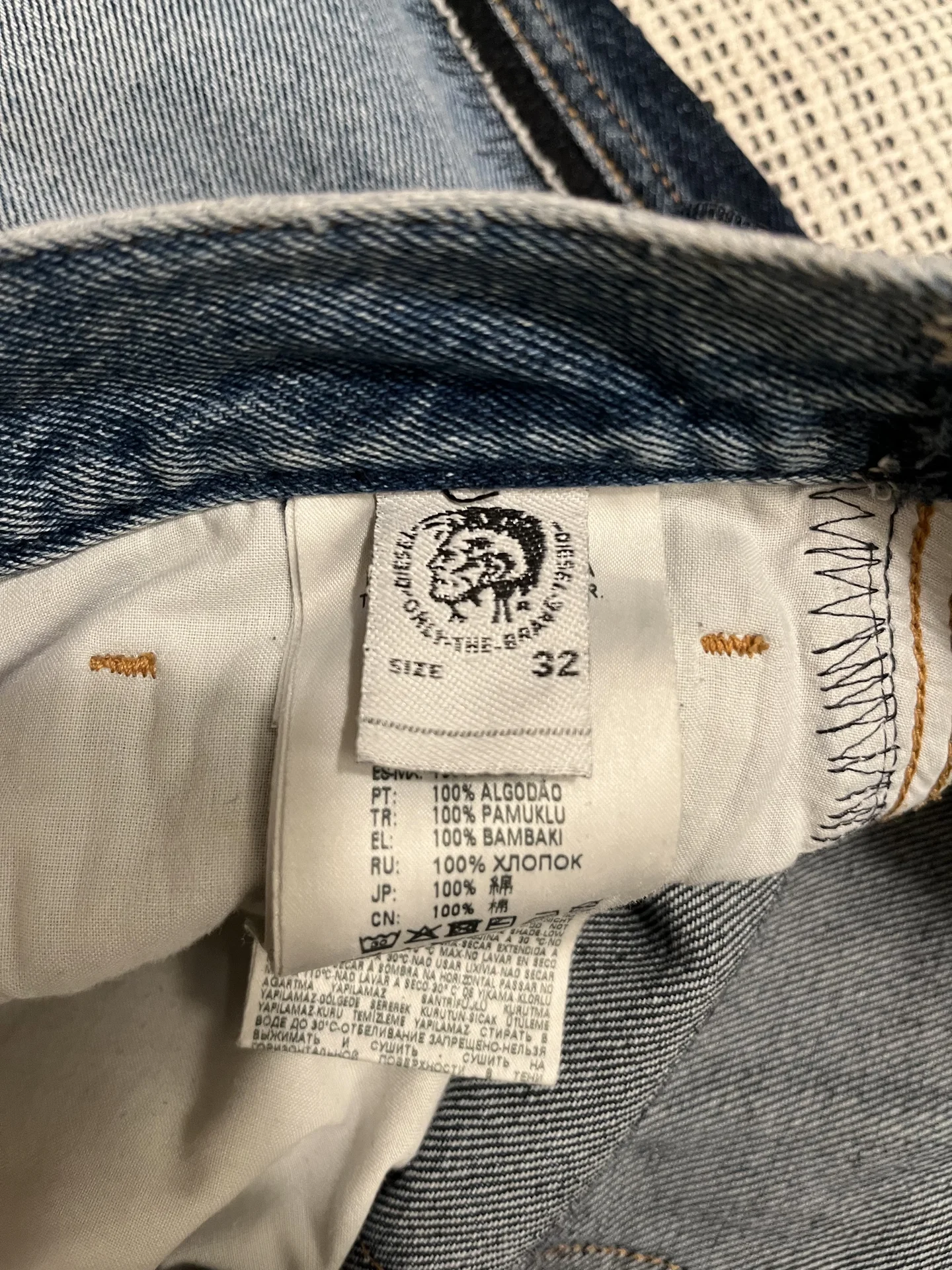 джинсы Diesel, р. 32/30 - миниатюра 6