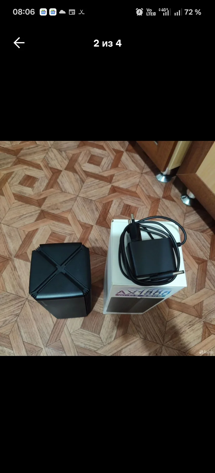 Wi-Fi Mesh роутер Xiaomi ax 1800(CN) - миниатюра 3