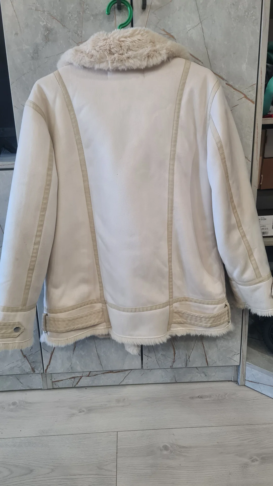 Дубленка авиатор Zara - миниатюра 5