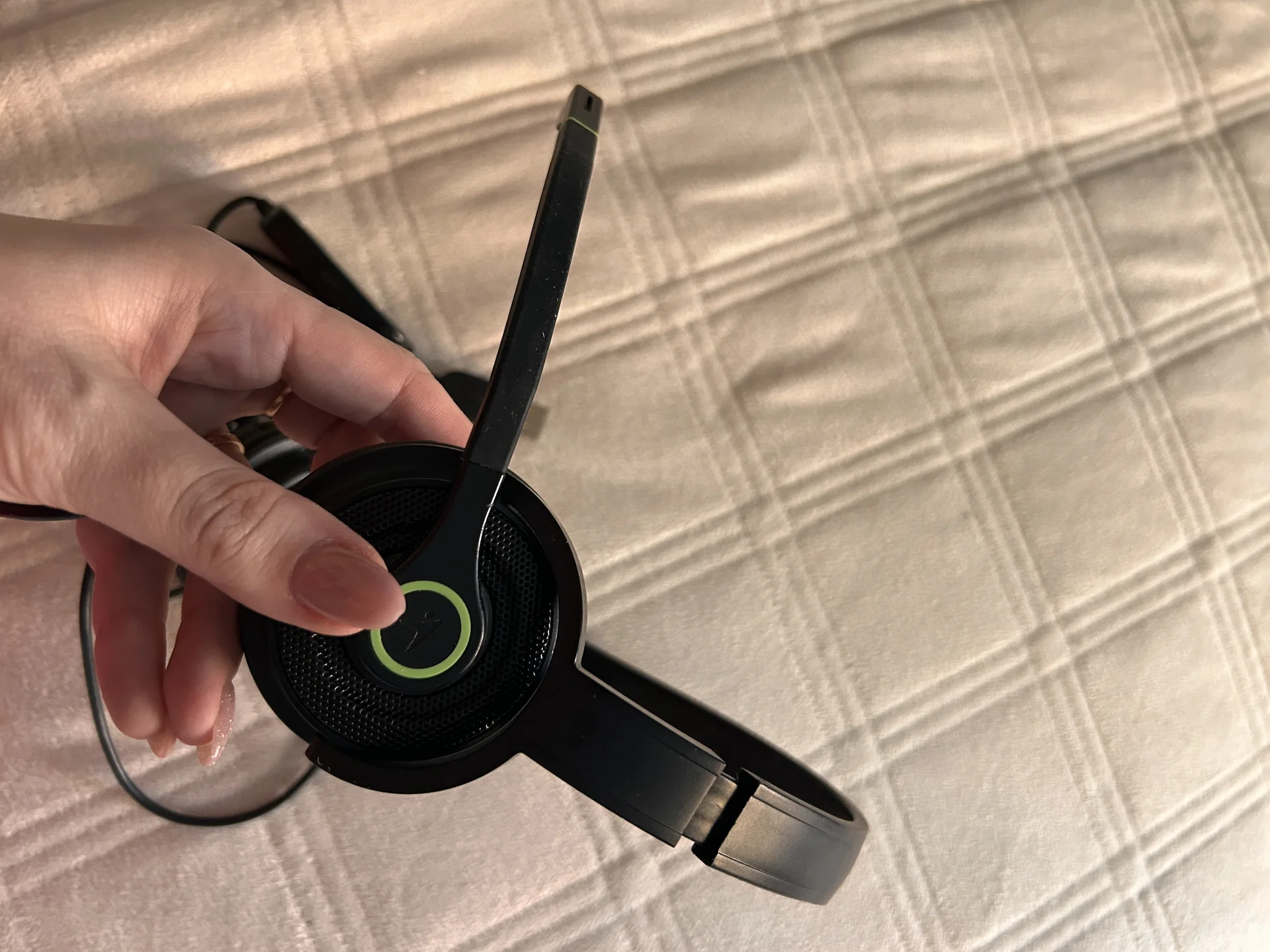 Игровая гарнитура Genius — USB, с микрофоном - миниатюра 2