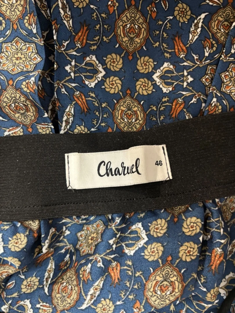 Юбка атласная Charuel 46 узоры - миниатюра 6