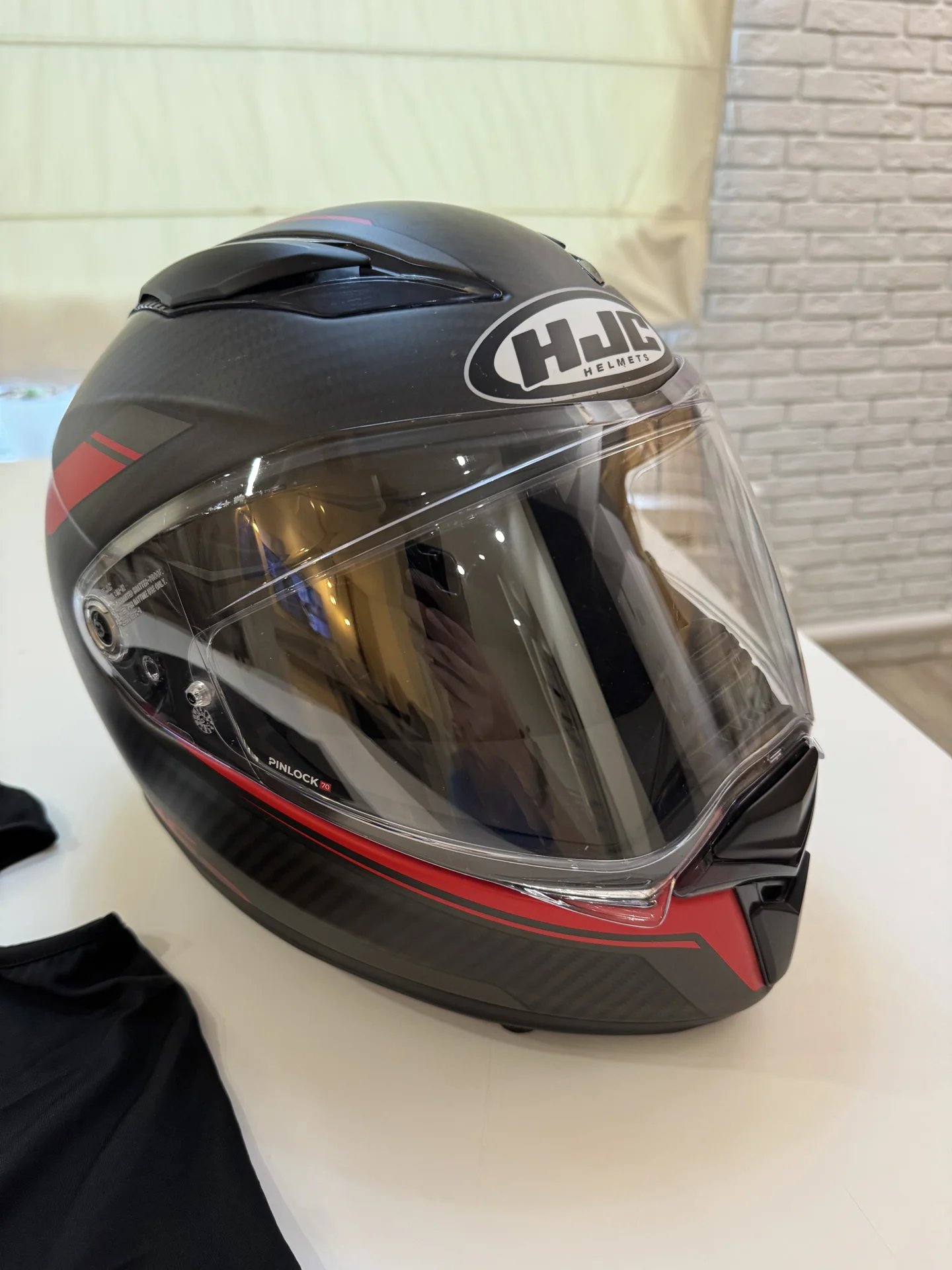 Мотошлем HJC F70 Carbon - миниатюра 3