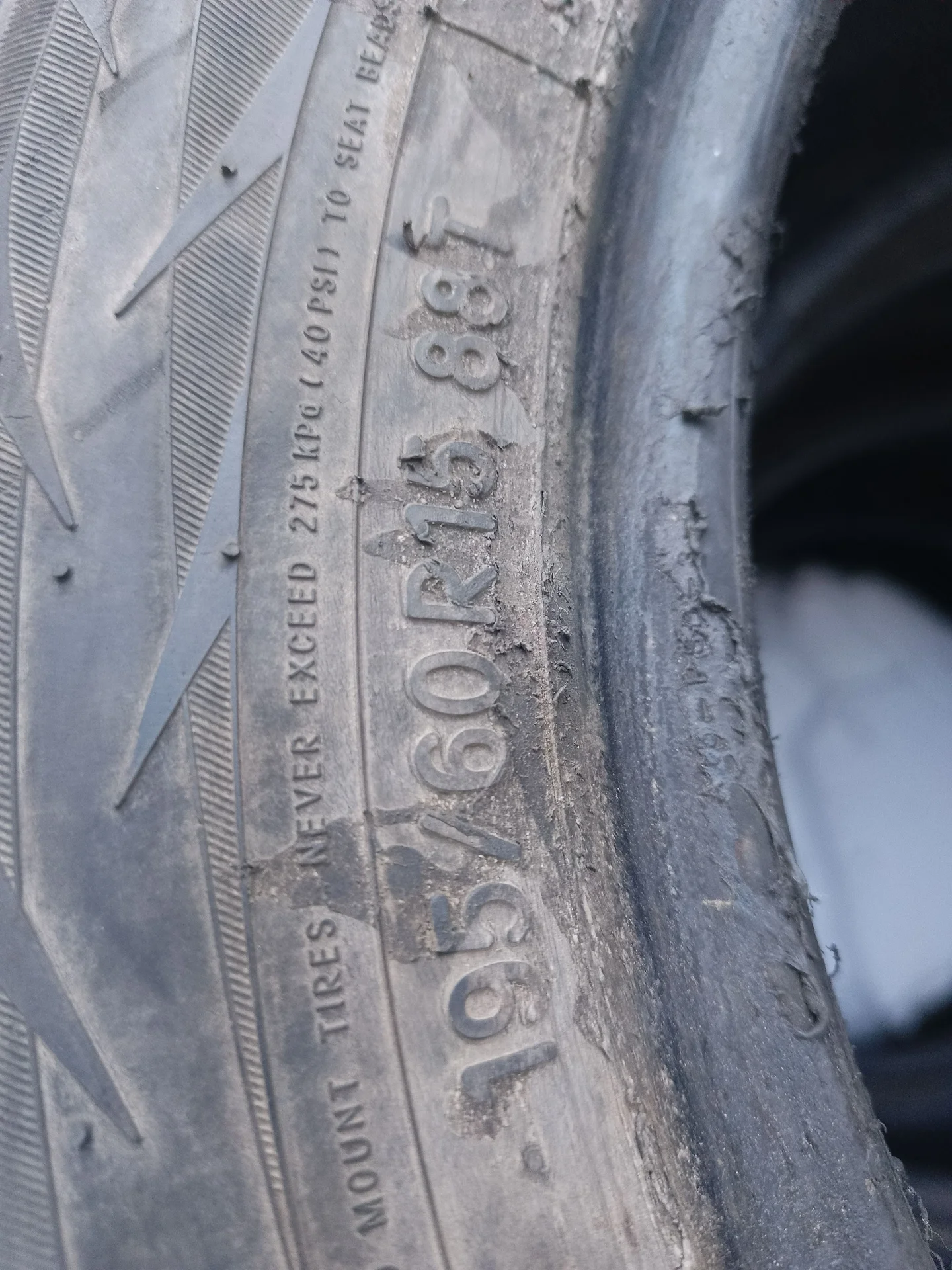 Зимняя резина TOYO 195/60 R15 - миниатюра 4