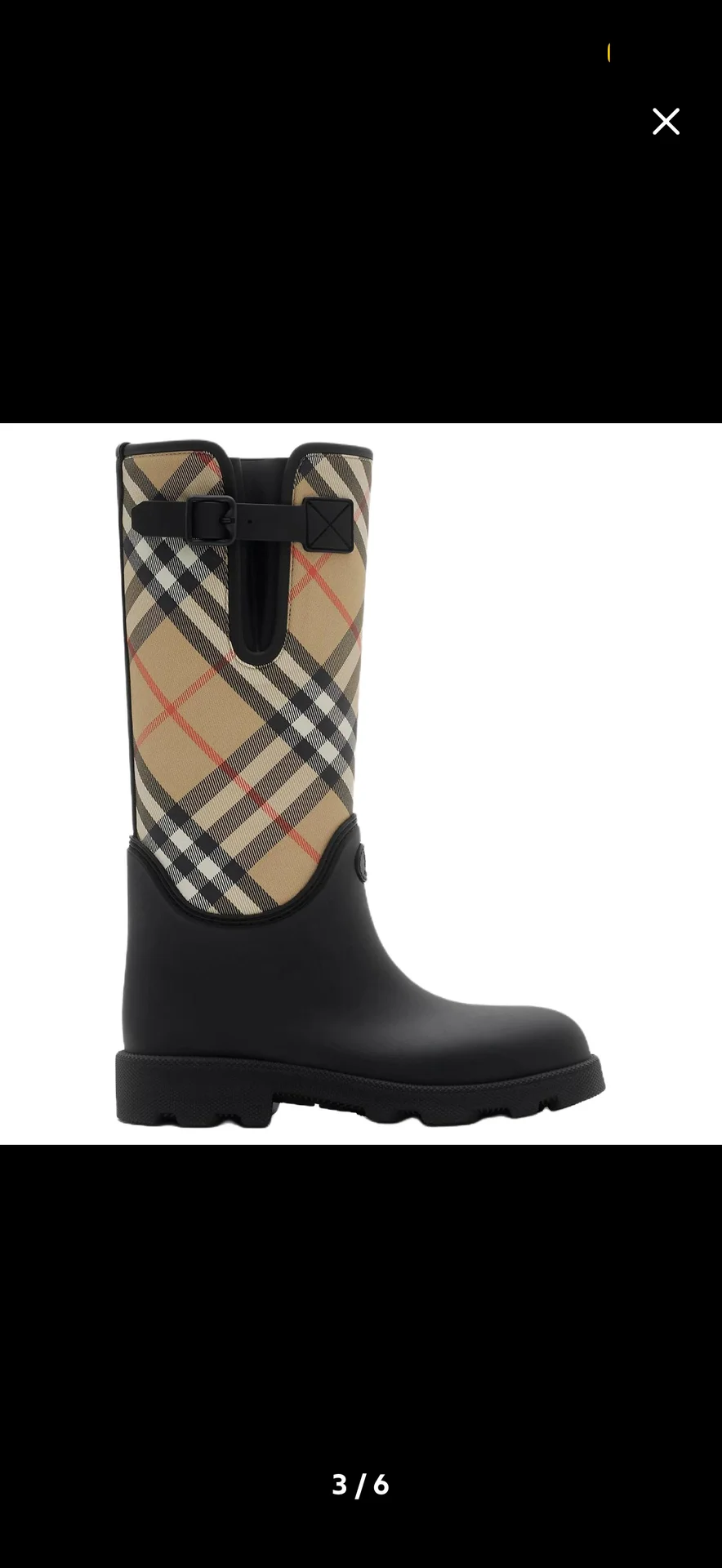 резиновые сапоги Burberry - миниатюра 2