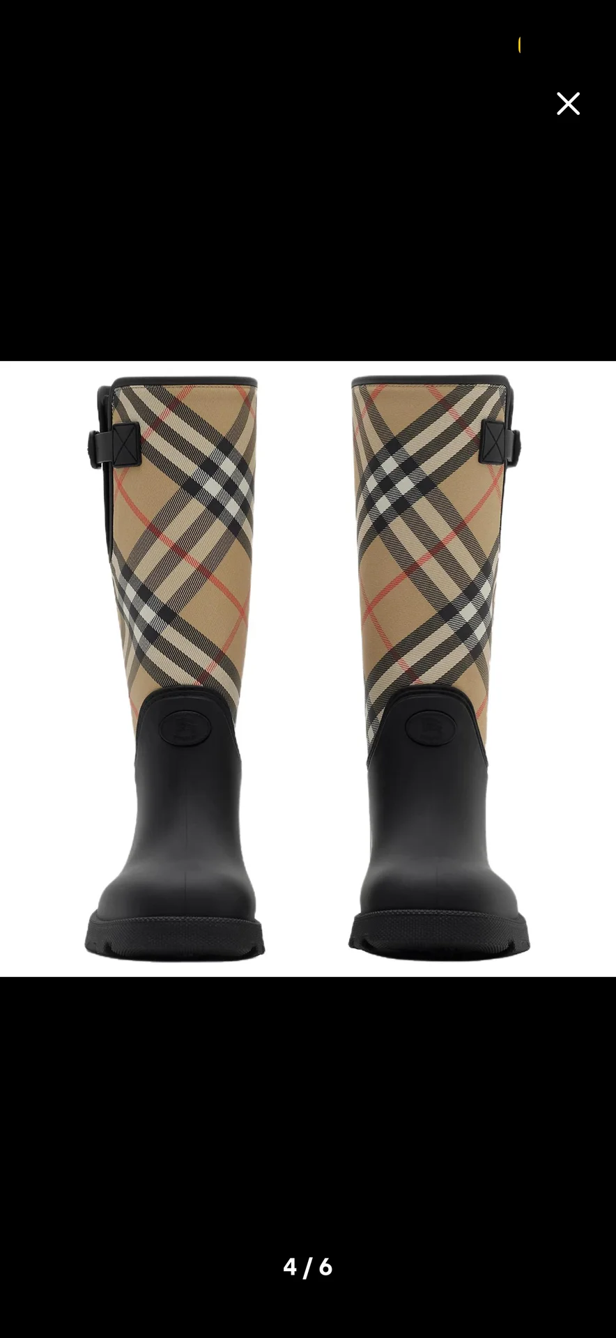 резиновые сапоги Burberry - миниатюра 3