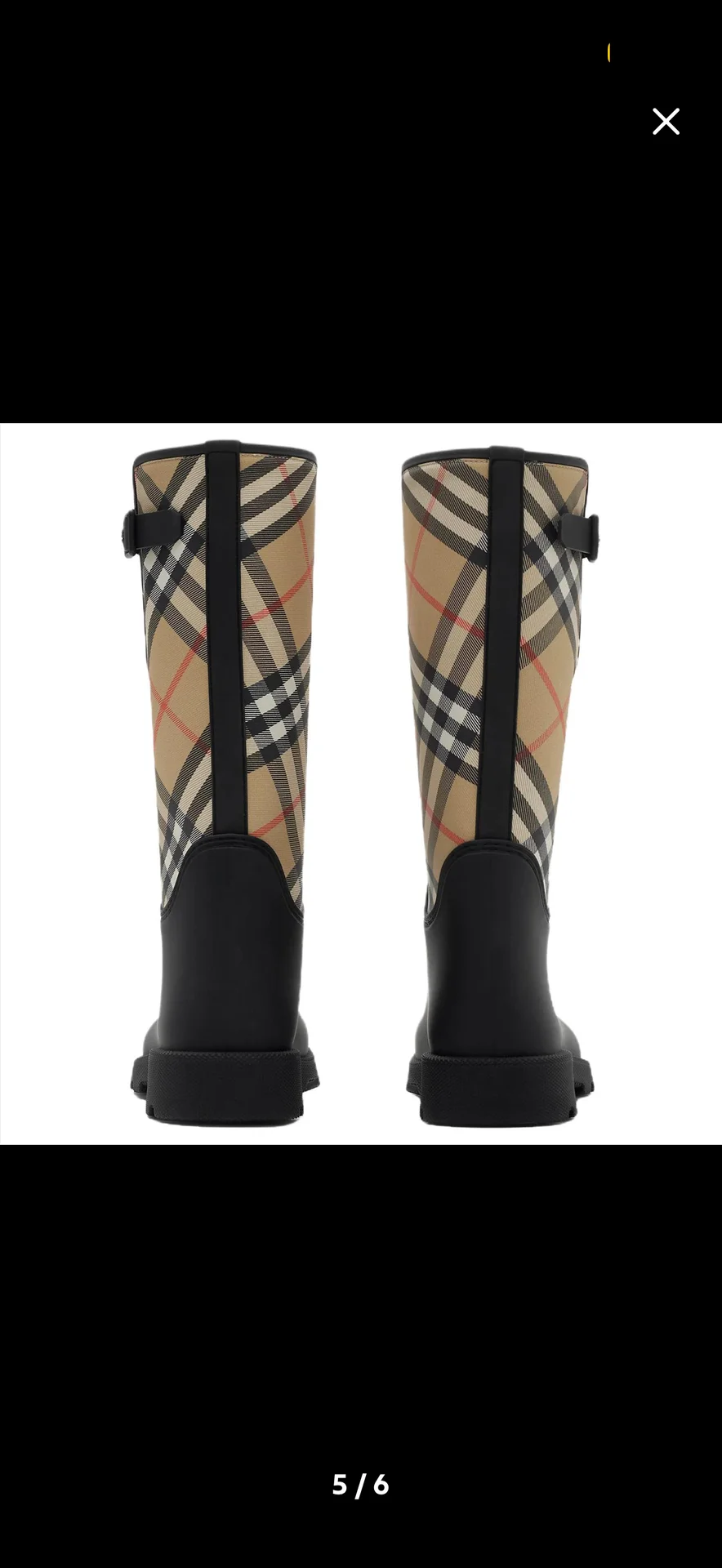 резиновые сапоги Burberry - миниатюра 4