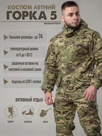 Костюм Горка камуфляжный тактический