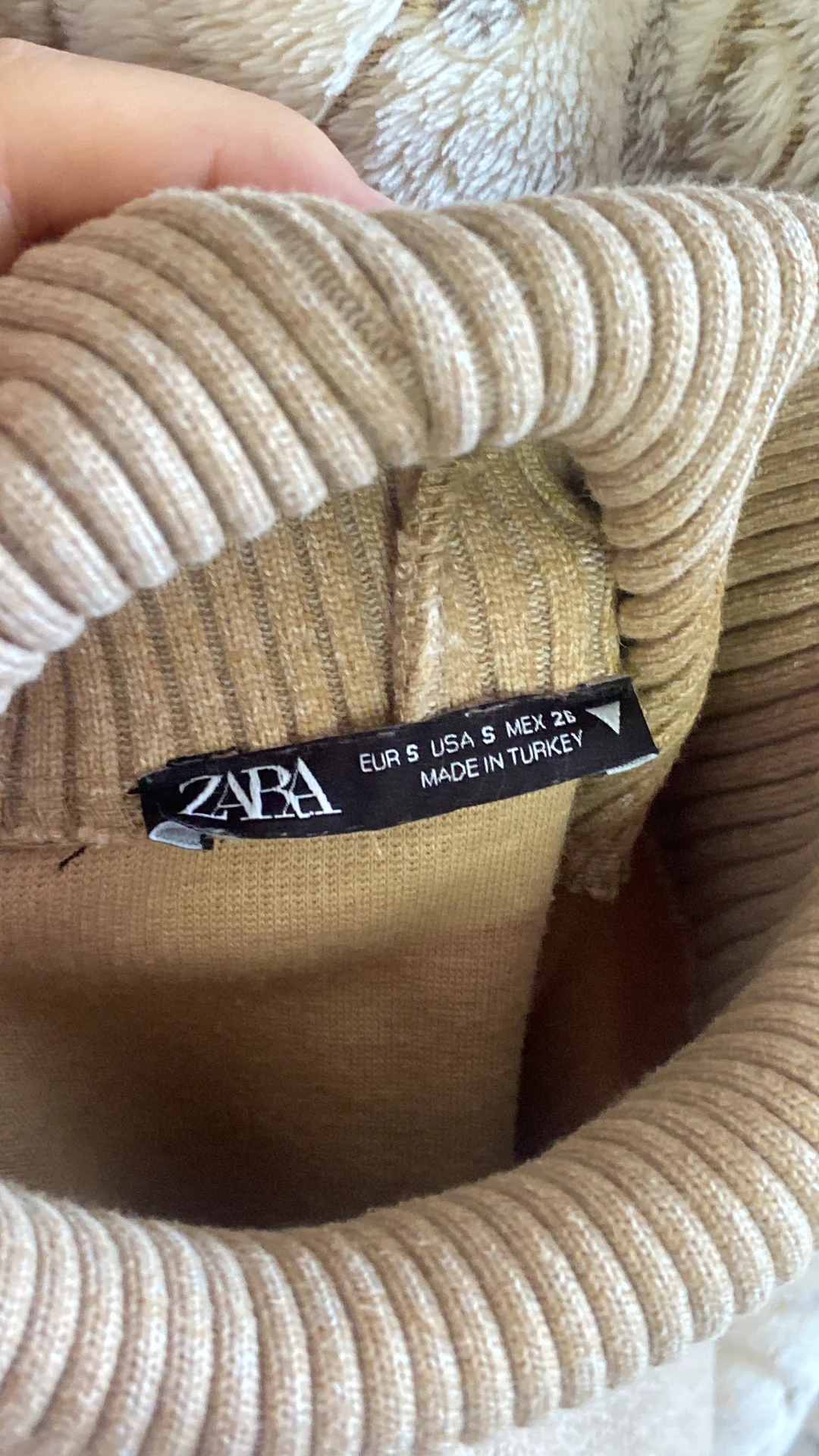 Топ с горлом Zara женский - миниатюра 2