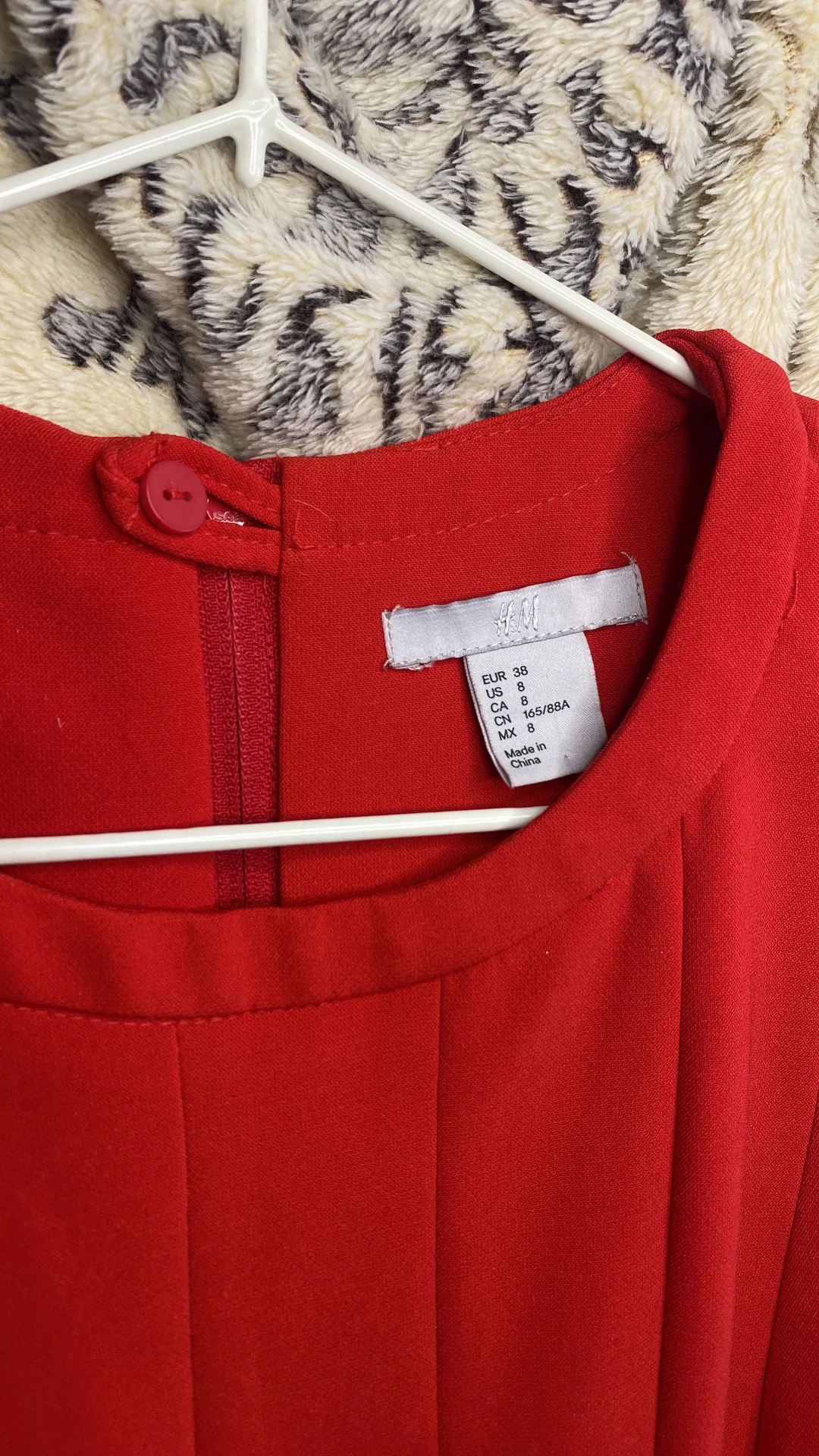 Платье красное H&M - миниатюра 2