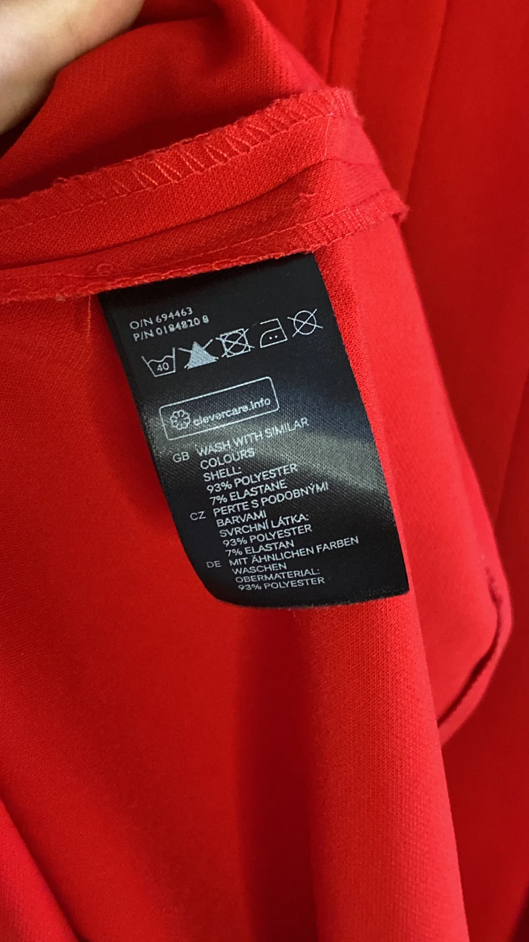 Платье красное H&M - миниатюра 4